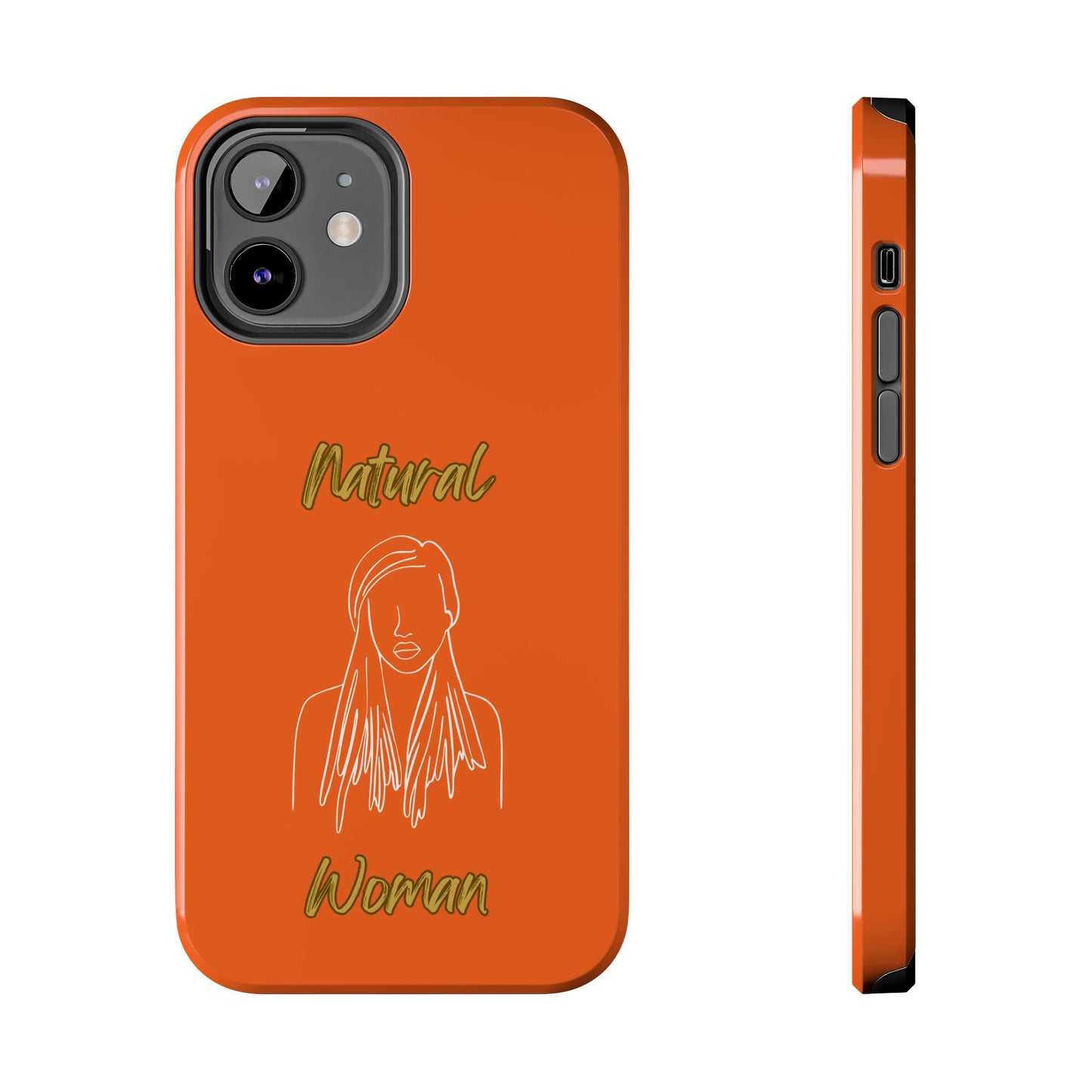 Natural Woman Content (WL)Tough Phone Cases ORANGE