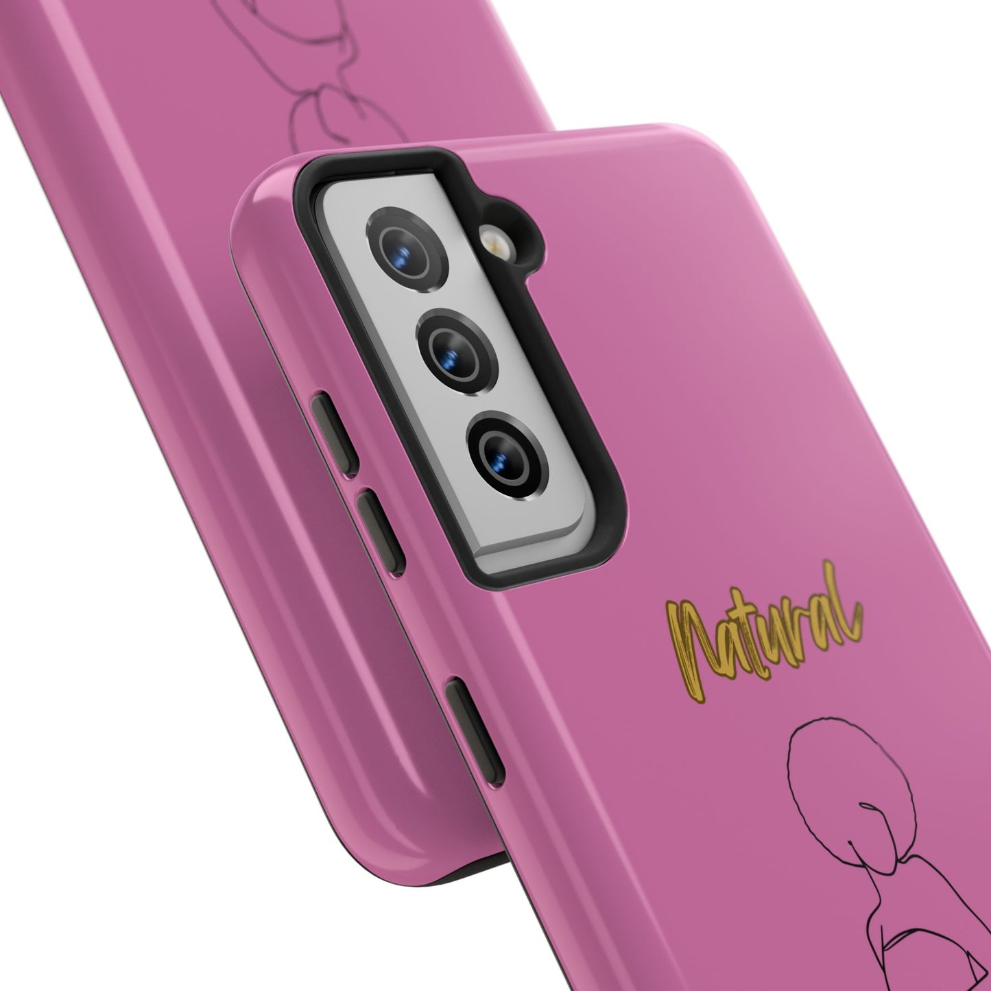 Natural Woman Sho Nuff (BL)Tough Phone Cases LIGHT PINK