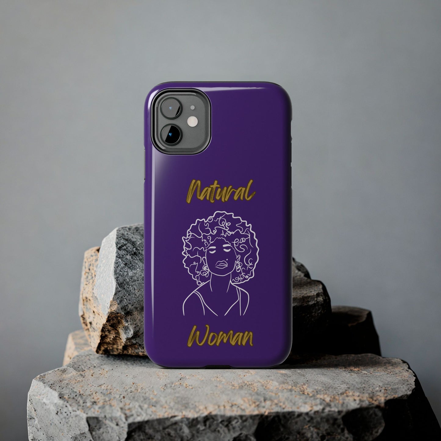 Natural Woman All About Me (WL)Tough Phone Cases PURPLE