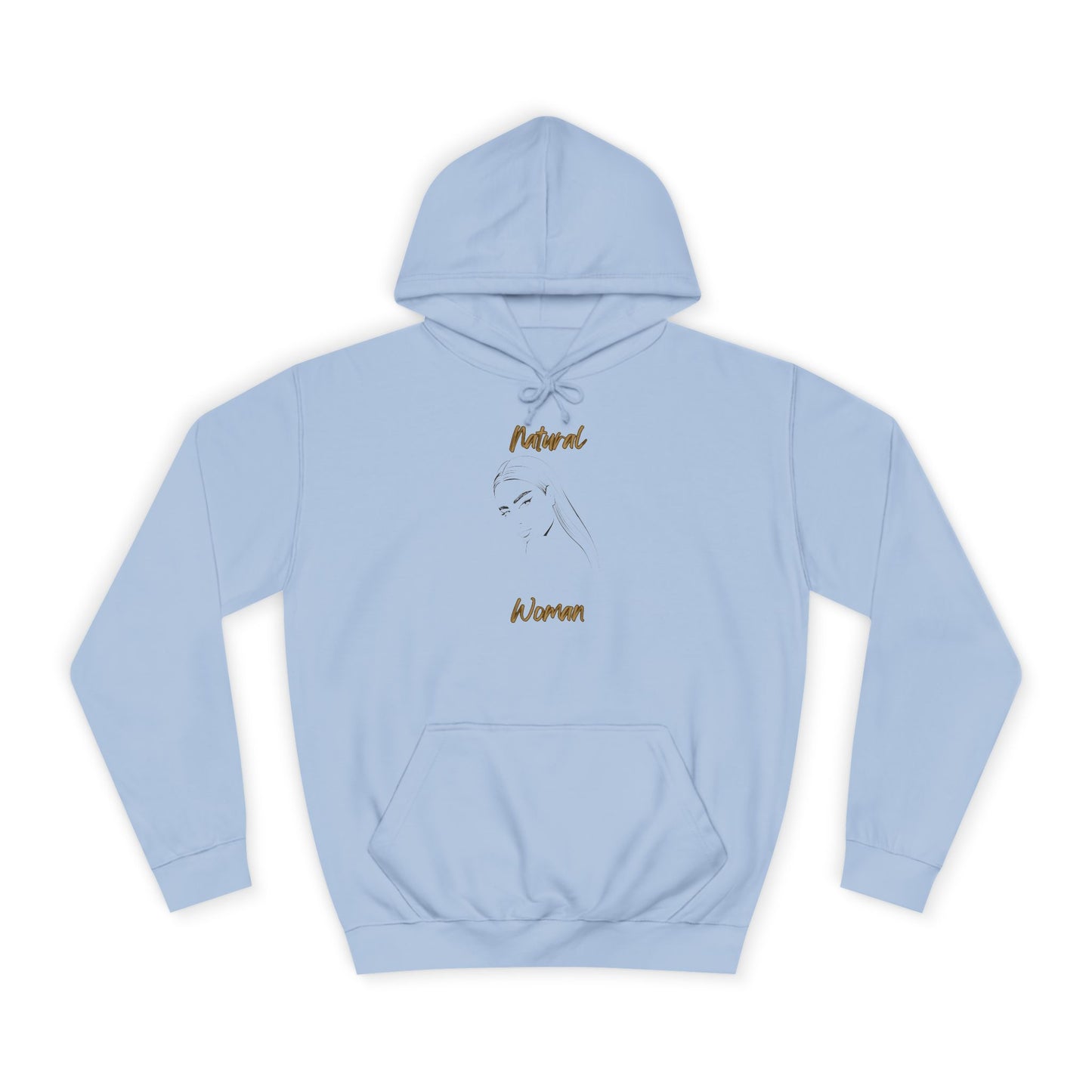 Natural Woman The Stare (BL) Hoodie