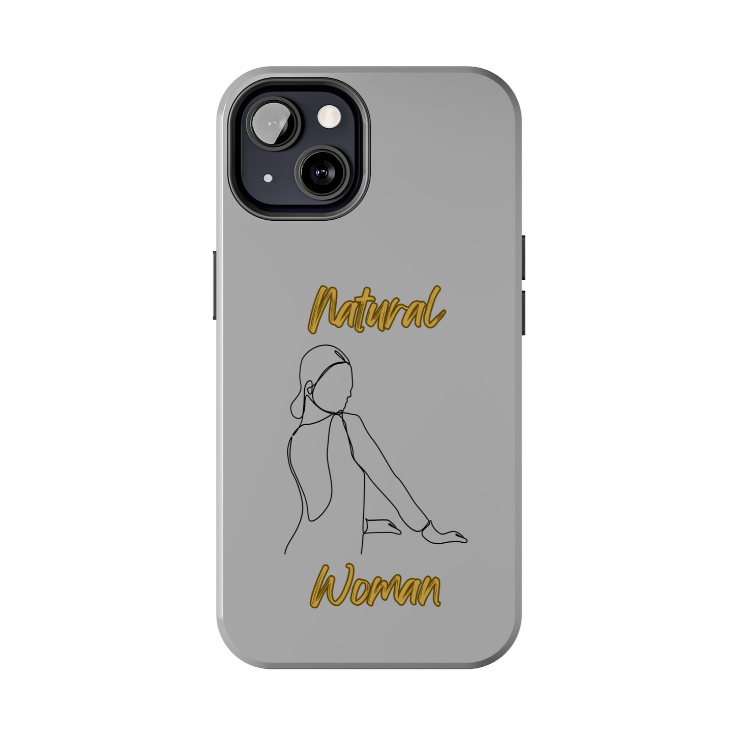 Natural Woman Hands Free (BL)Tough Phone Cases LIGHT GREY