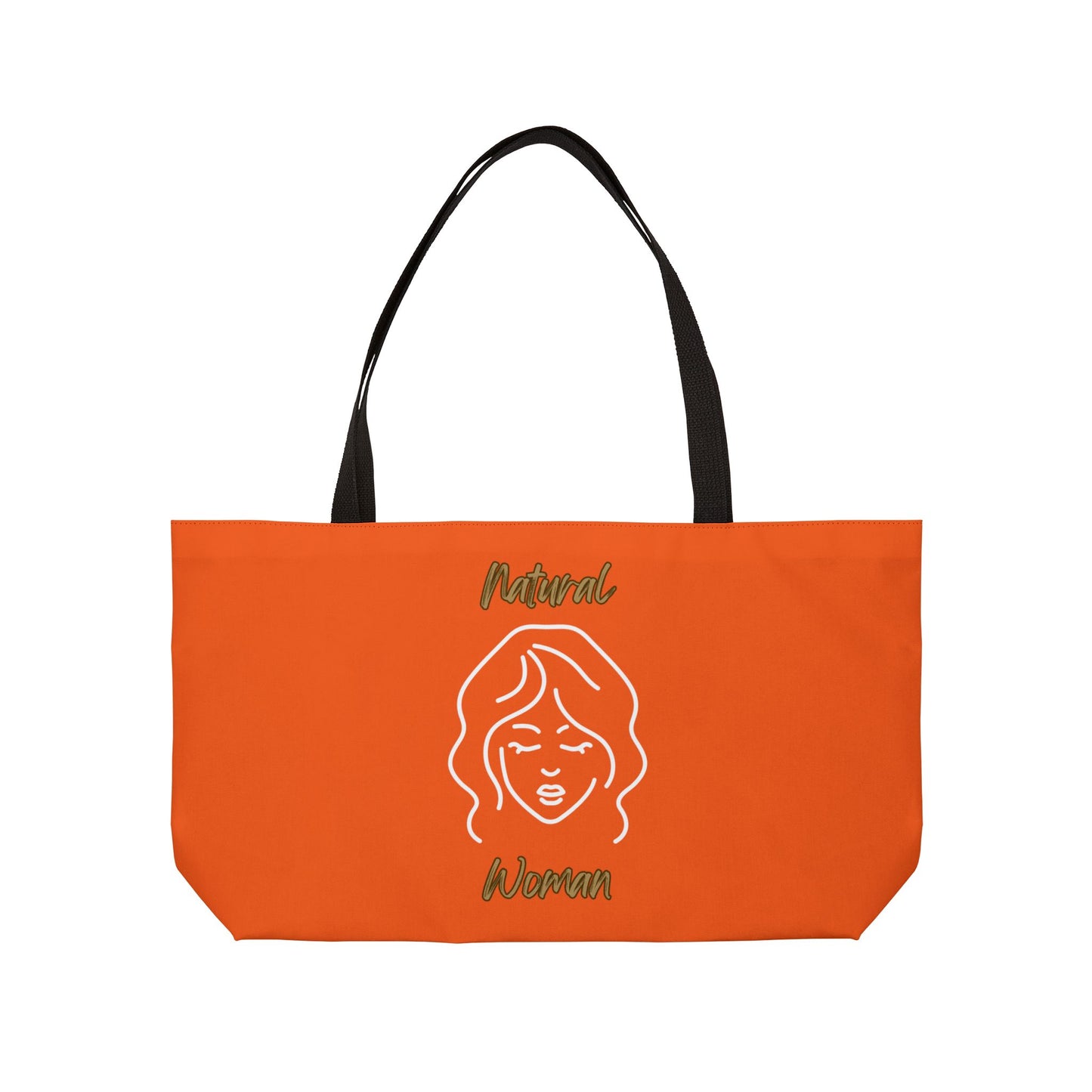 Natural Woman Modest (WL) Weekender Tote Bag ORANGE