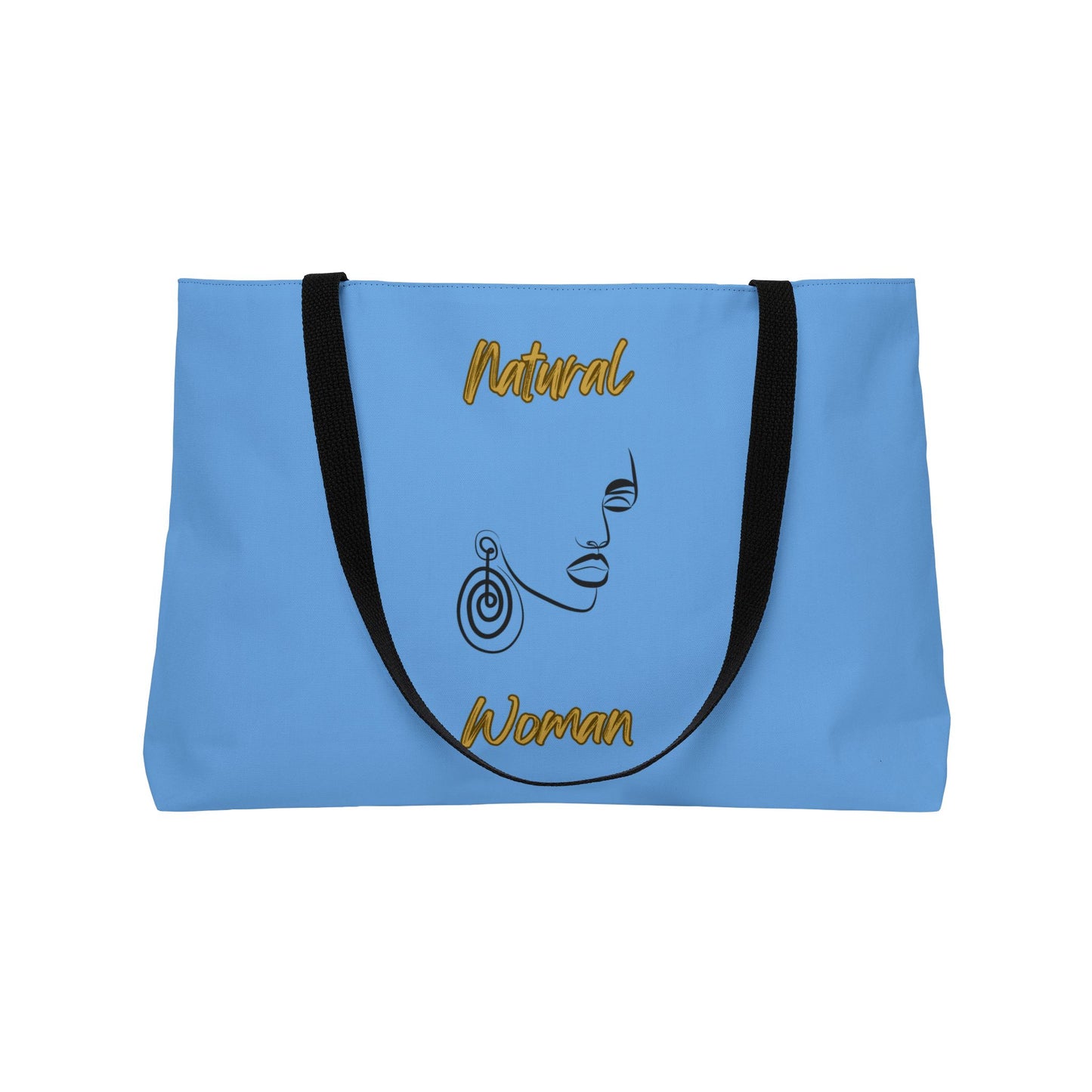 Natural Woman Music In My Soul (BL) Weekender Tote Bag LIGHT BLUE