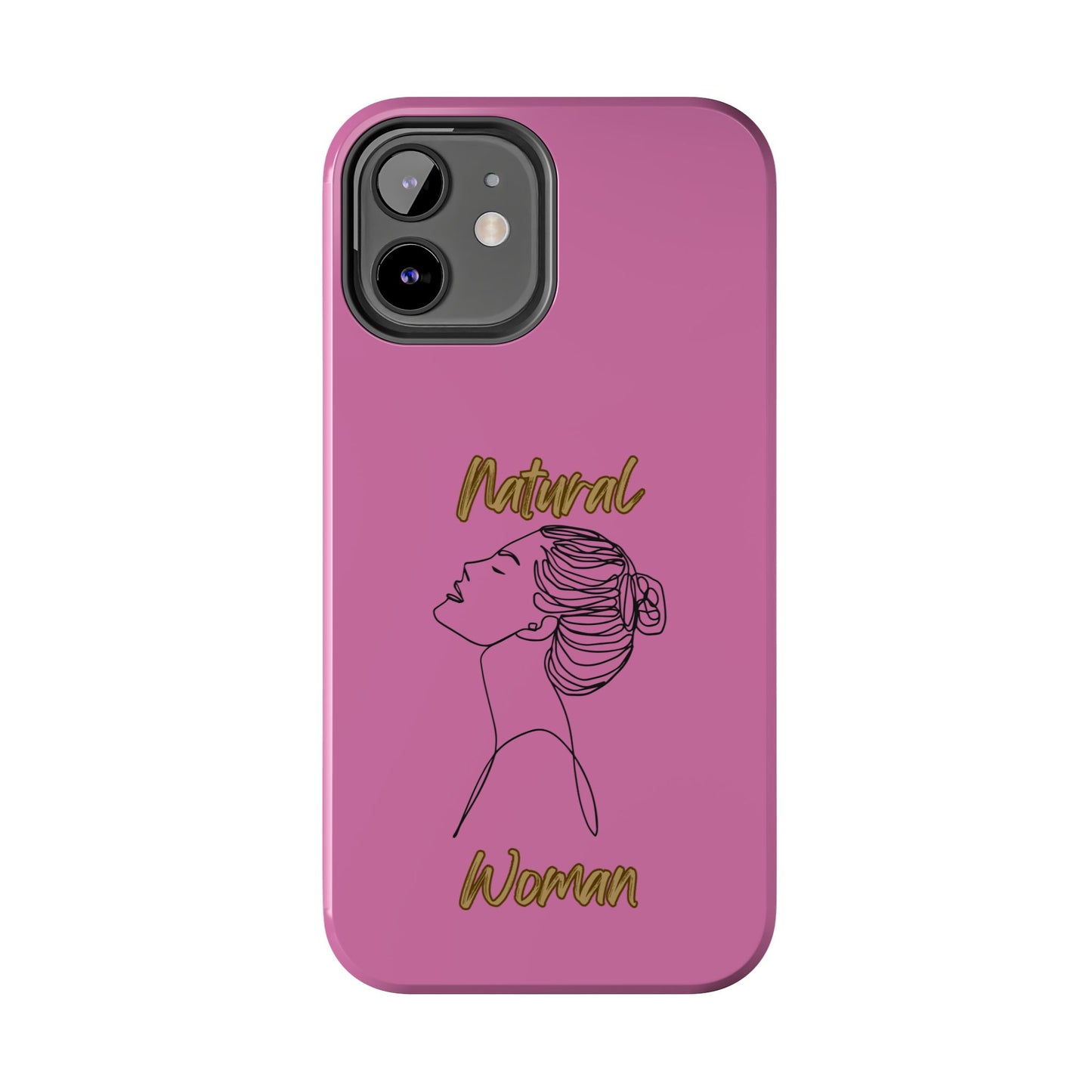 Natural Woman Wet Bun (BL) Tough Phone Cases LIGHT PINK
