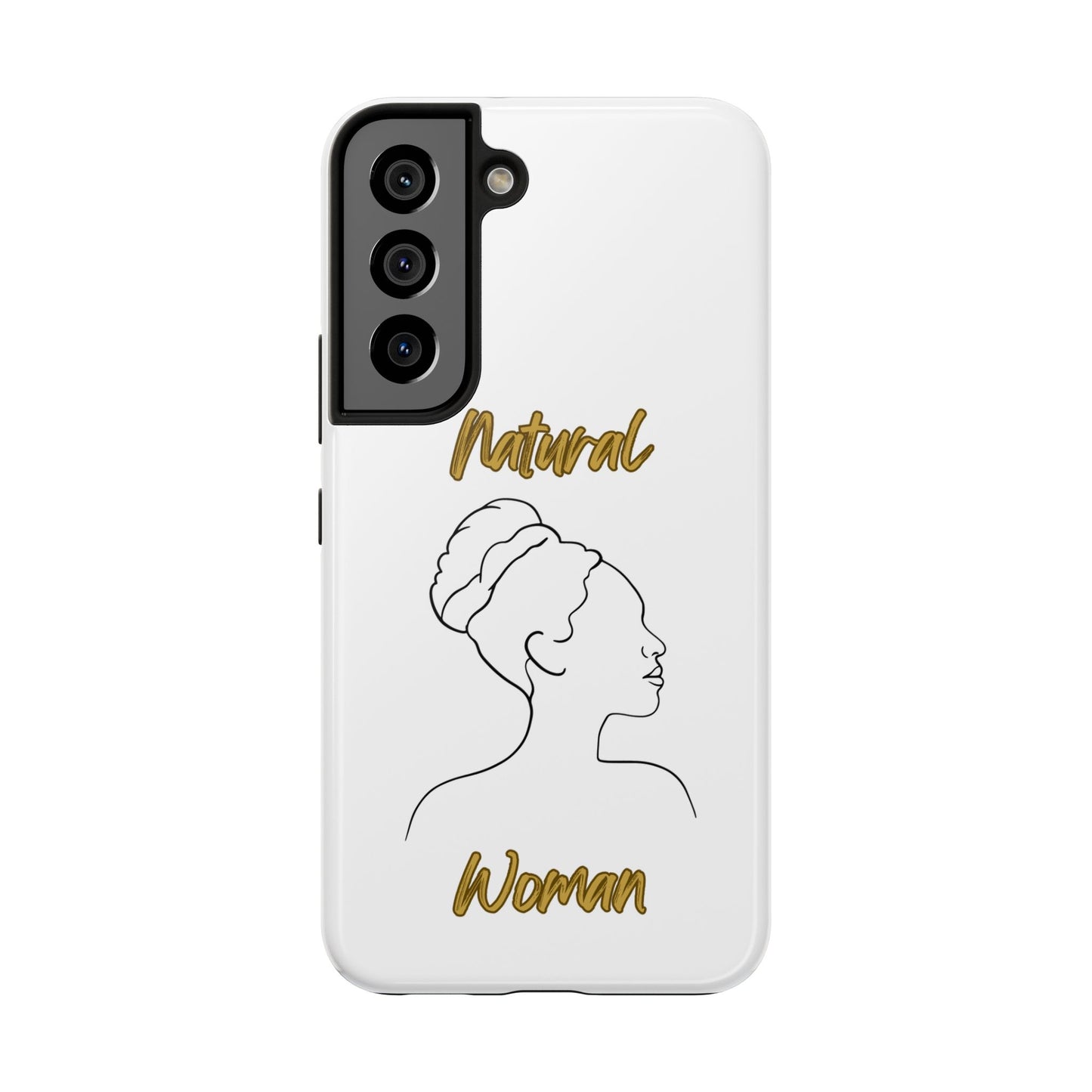 Natural Woman Mixed (BL)Tough Phone Cases WHITE