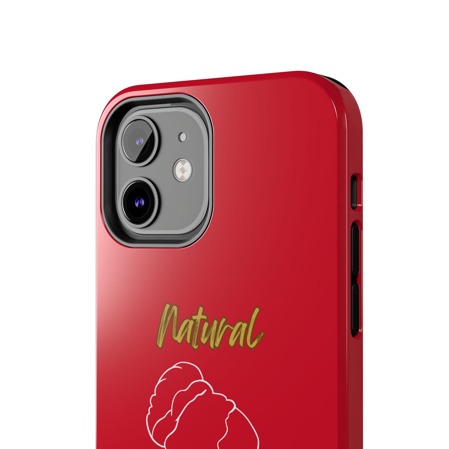 Natural Woman Mixed (WL)Tough Phone Cases DARK RED