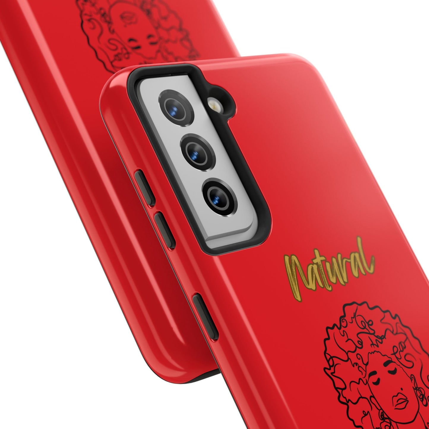 Natural Woman All About Me (BL)Tough Phone Cases RED