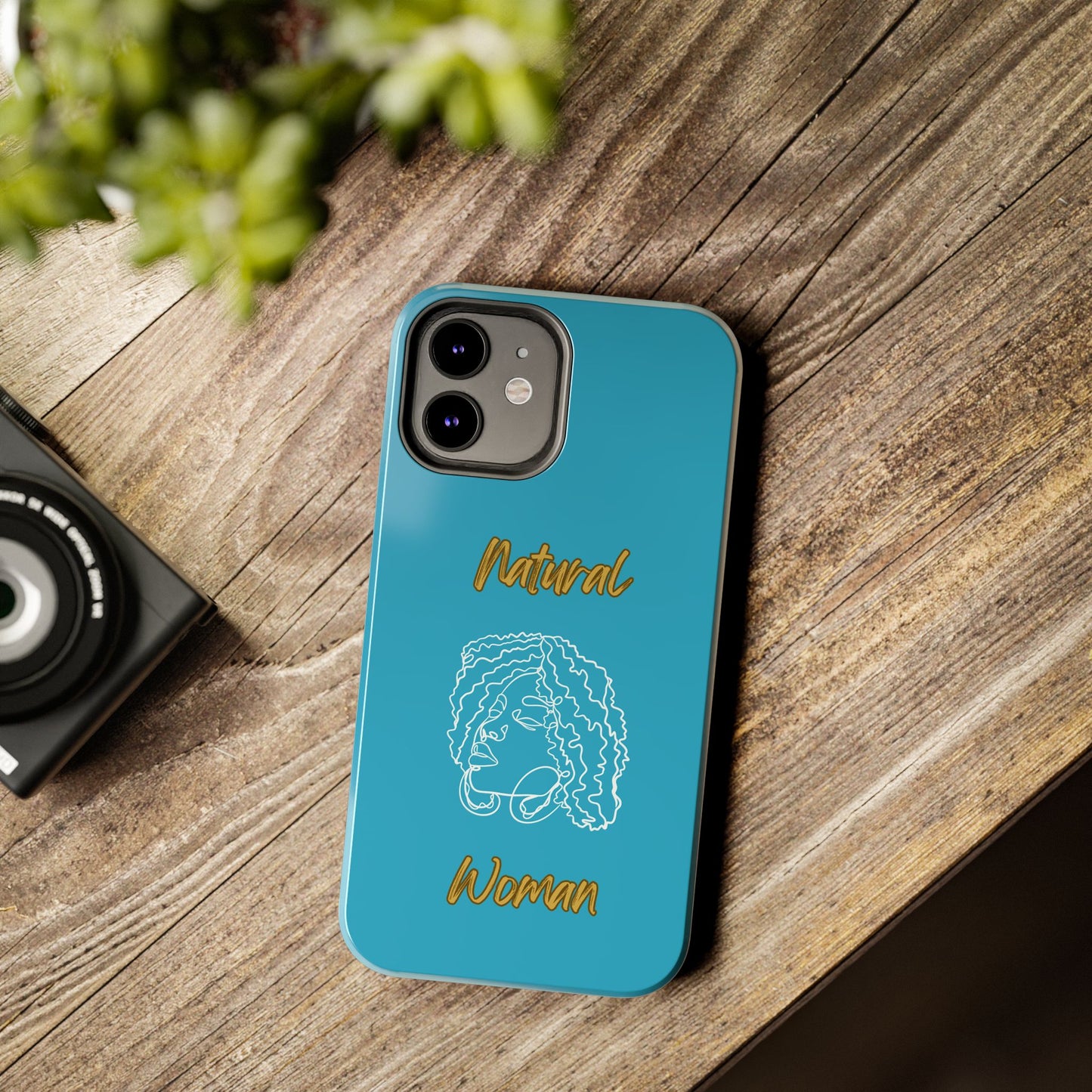 Natural Woman Naturally Me (WL)Tough Phone Cases TURQUOISE