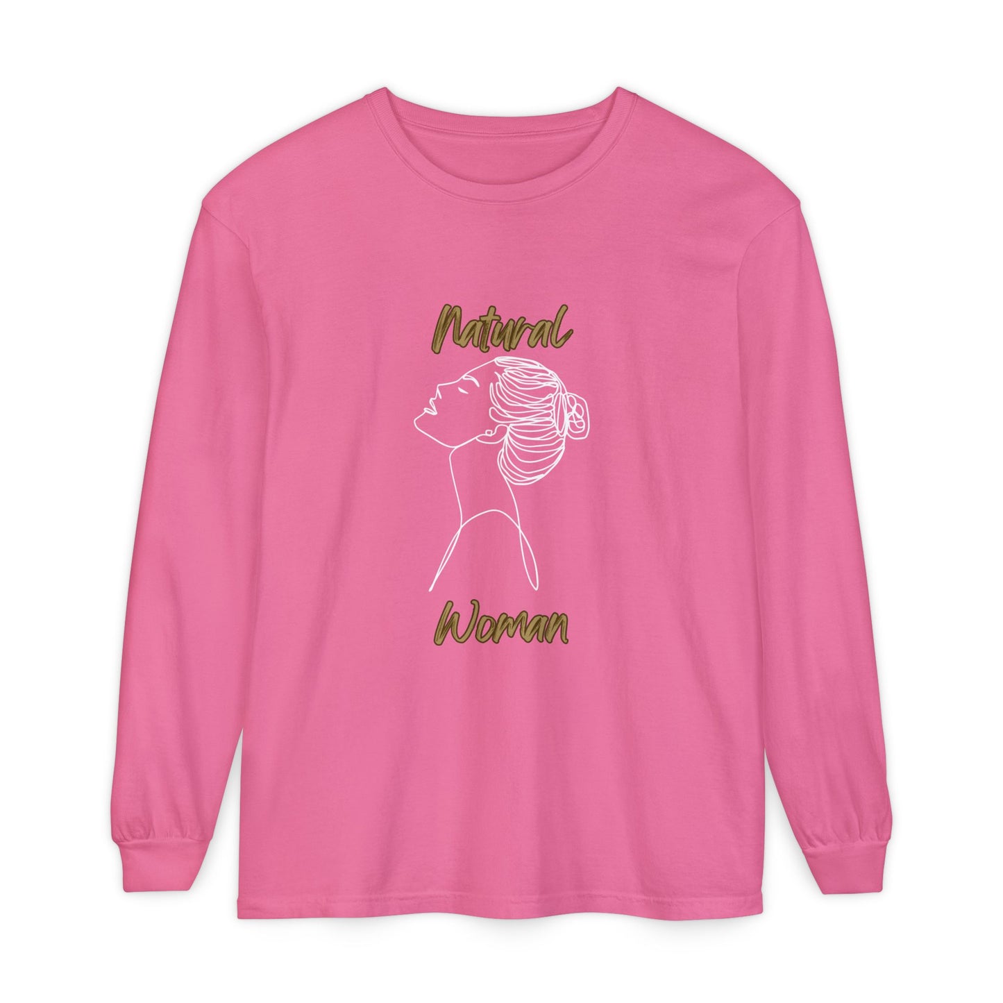Natural Woman Wet Bun (WL) Long Sleeve T-Shirt