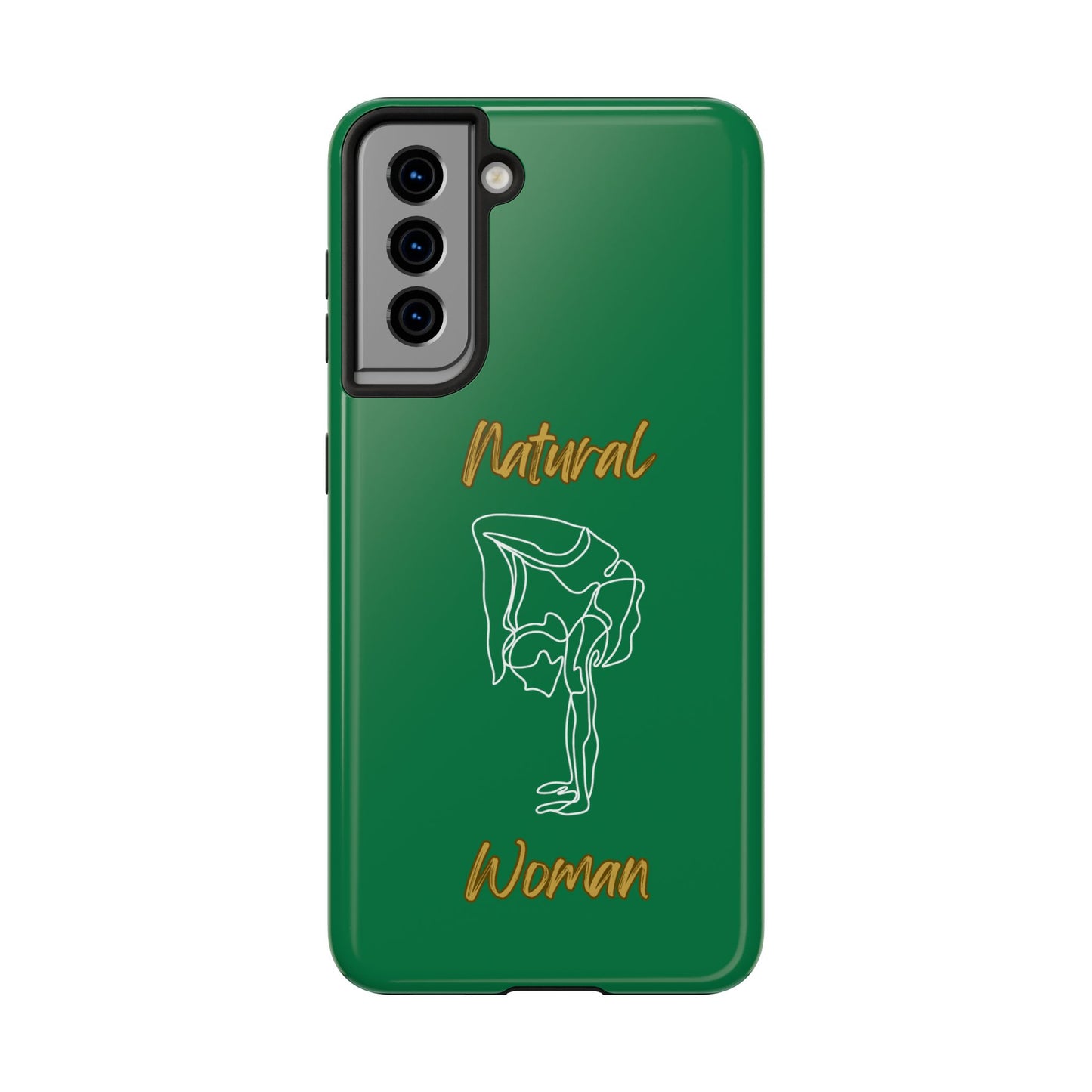 Natural Woman Flexible (WL)Tough Phone Cases DARK GREEN