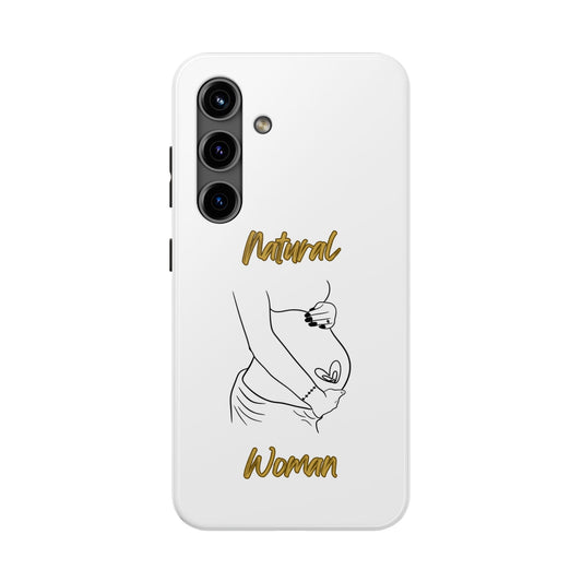 Natural Woman Loved In & Out (BL)Tough Phone Cases WHITE