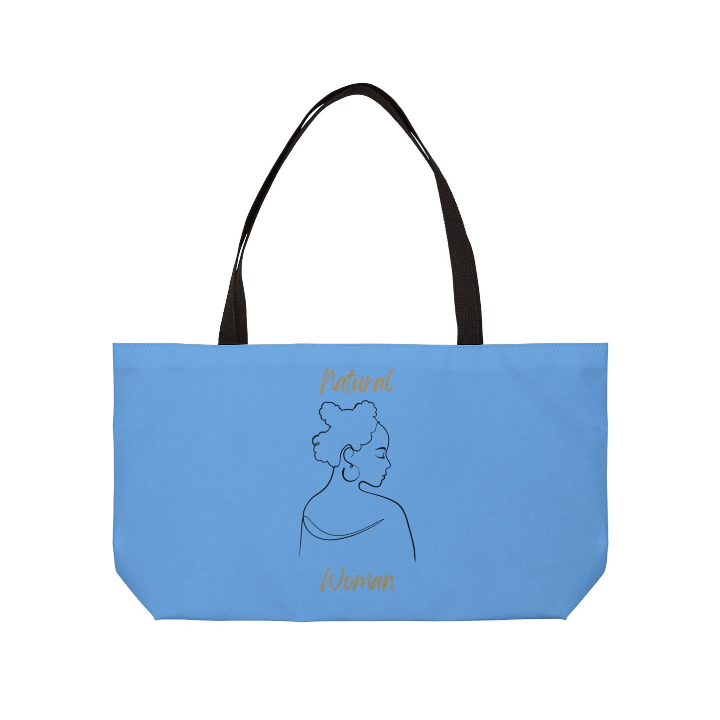 Natural Woman Twist (BL) Weekender Tote Bag LIGHT BLUE