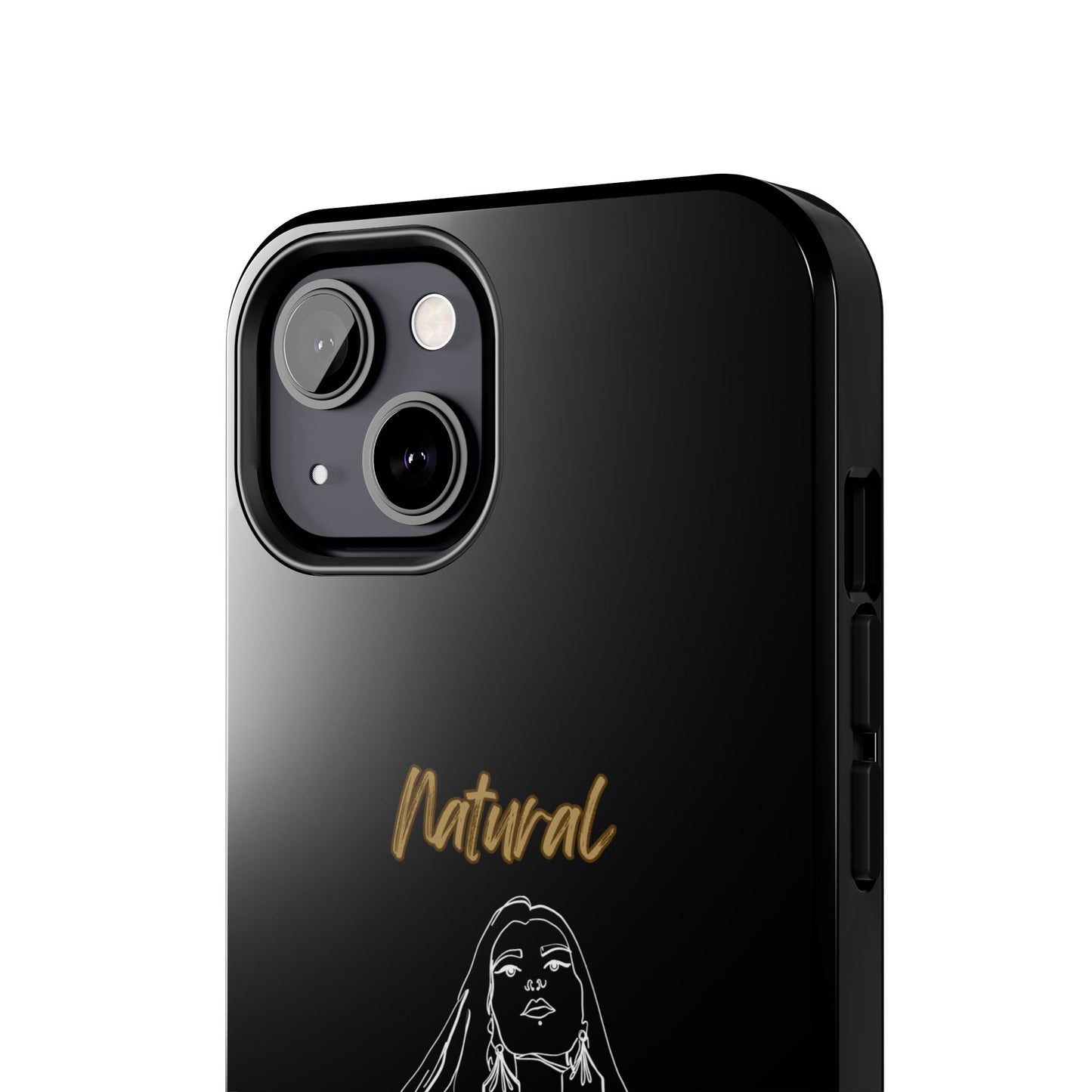 Natural Woman Thinking (WL)Tough Phone Cases BLACK