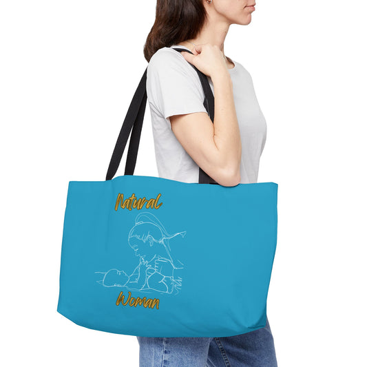 Natural Woman New Life (WL) Weekender Tote Bag TURQUOISE