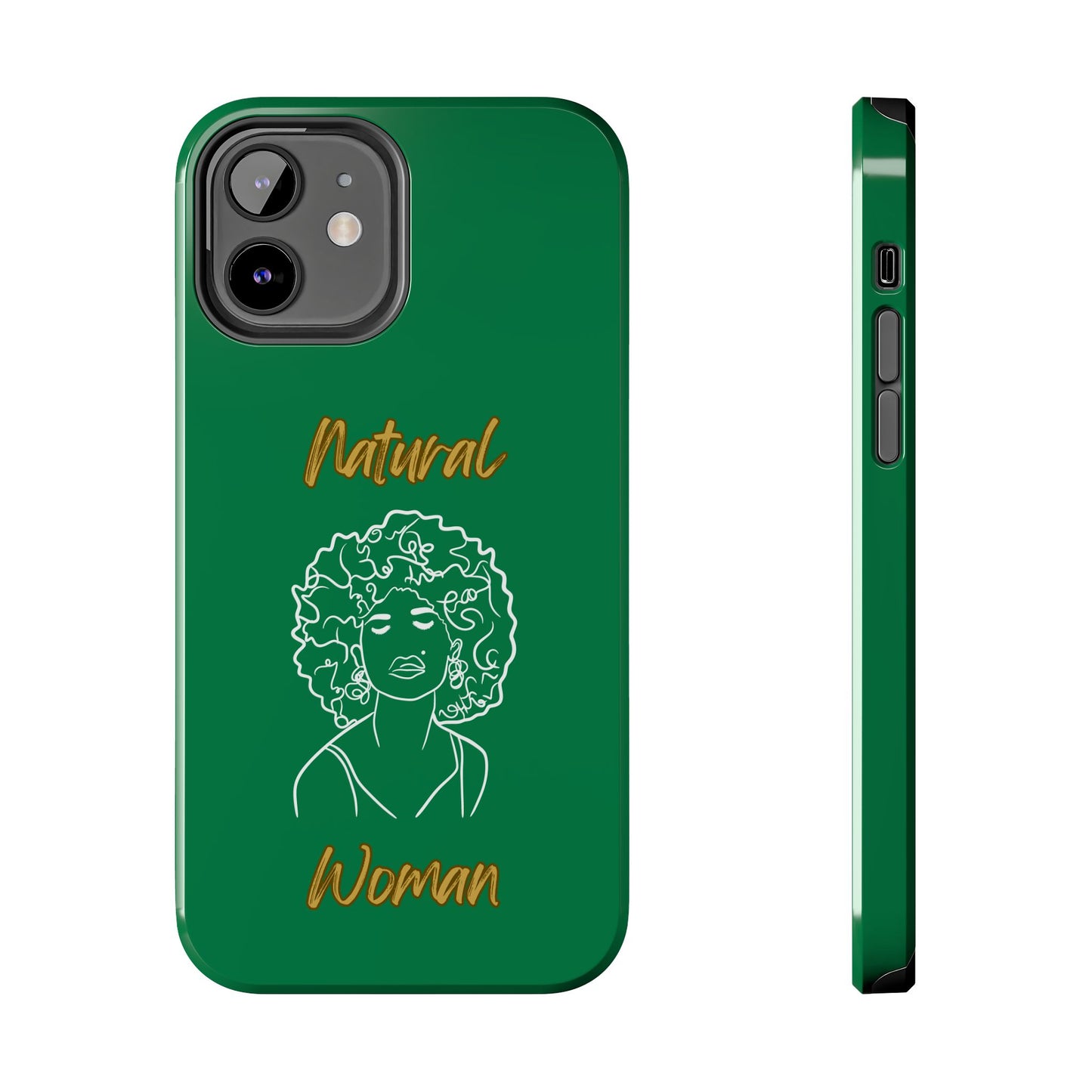Natural Woman All About Me (WL)Tough Phone Cases DARK GREEN