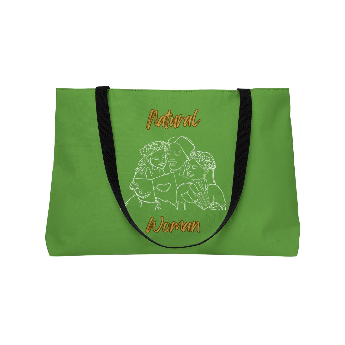 Natural Woman Me & My Girls (WL) Weekender Tote Bag GREEN