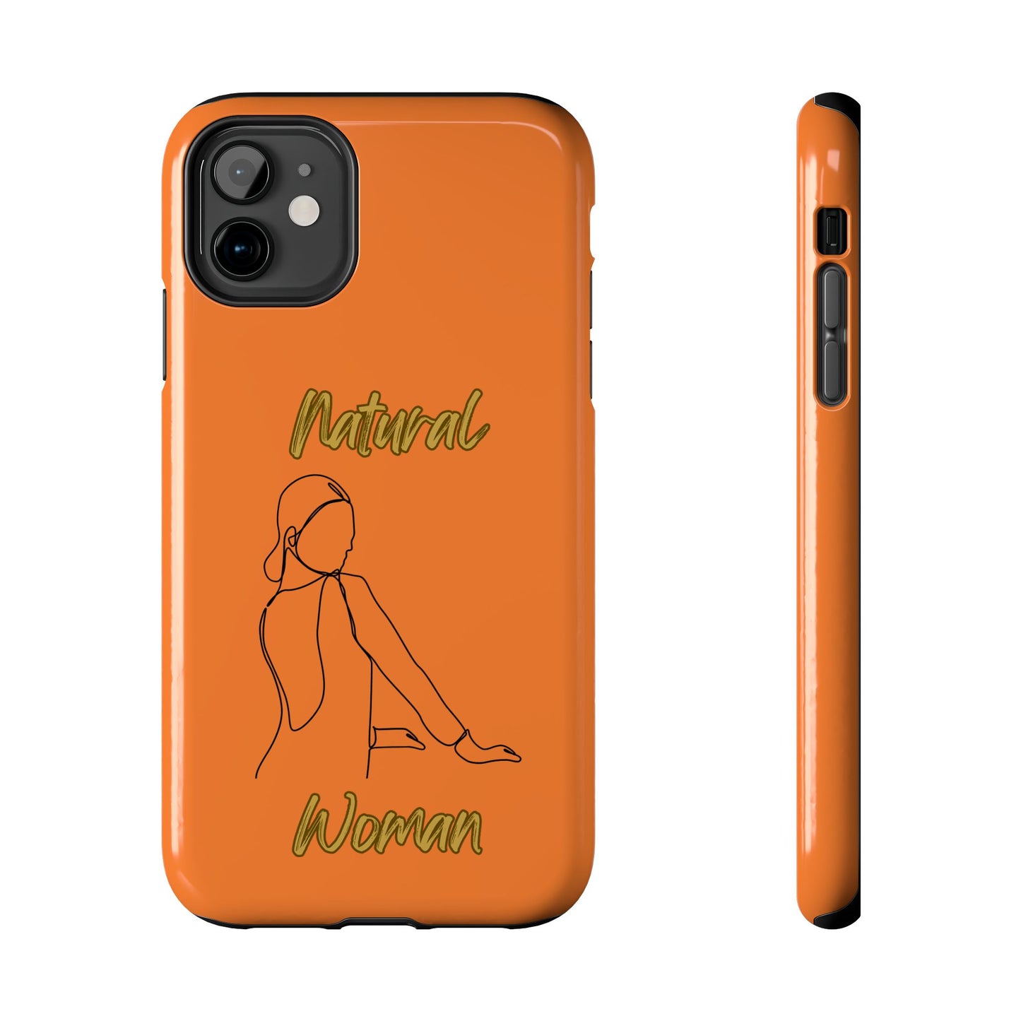 Natural Woman Hands Free (BL)Tough Phone Cases CRUSTA