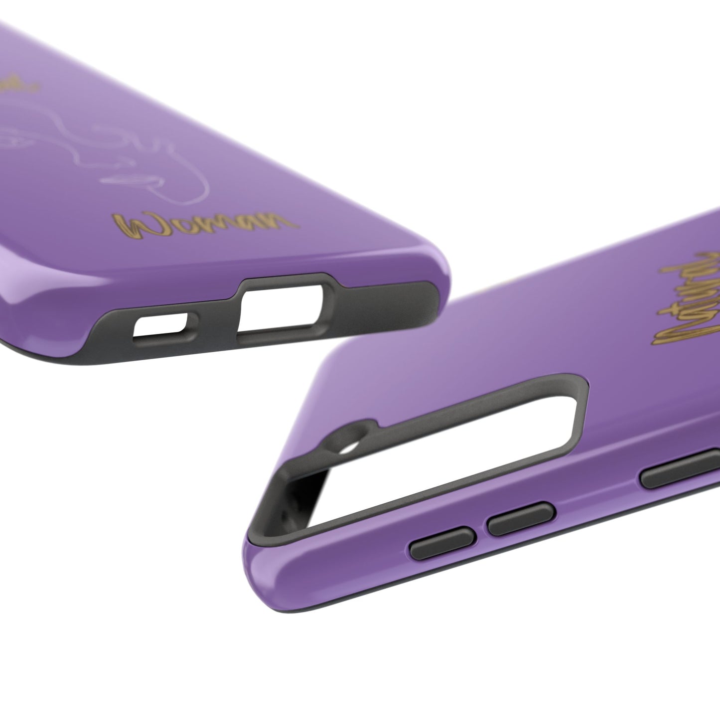 Natural Woman Looking (WL)Tough Phone Cases LIGHT PURPLE