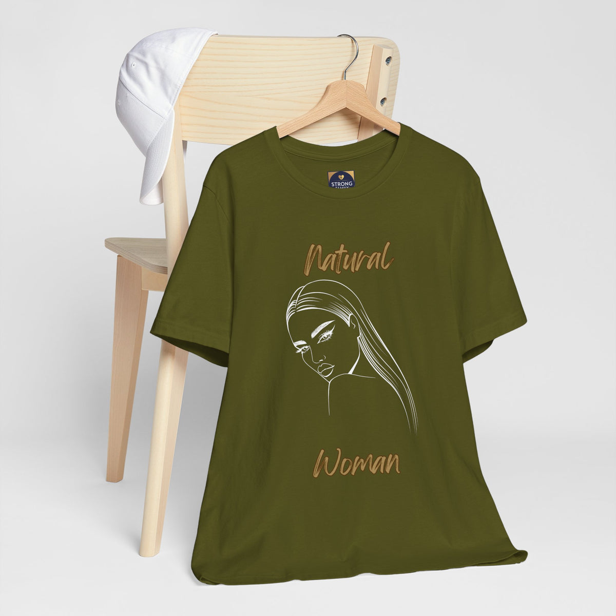 Natural Woman “The Stare” Graphic Tee | Women’s Inspirational T-Shirt
