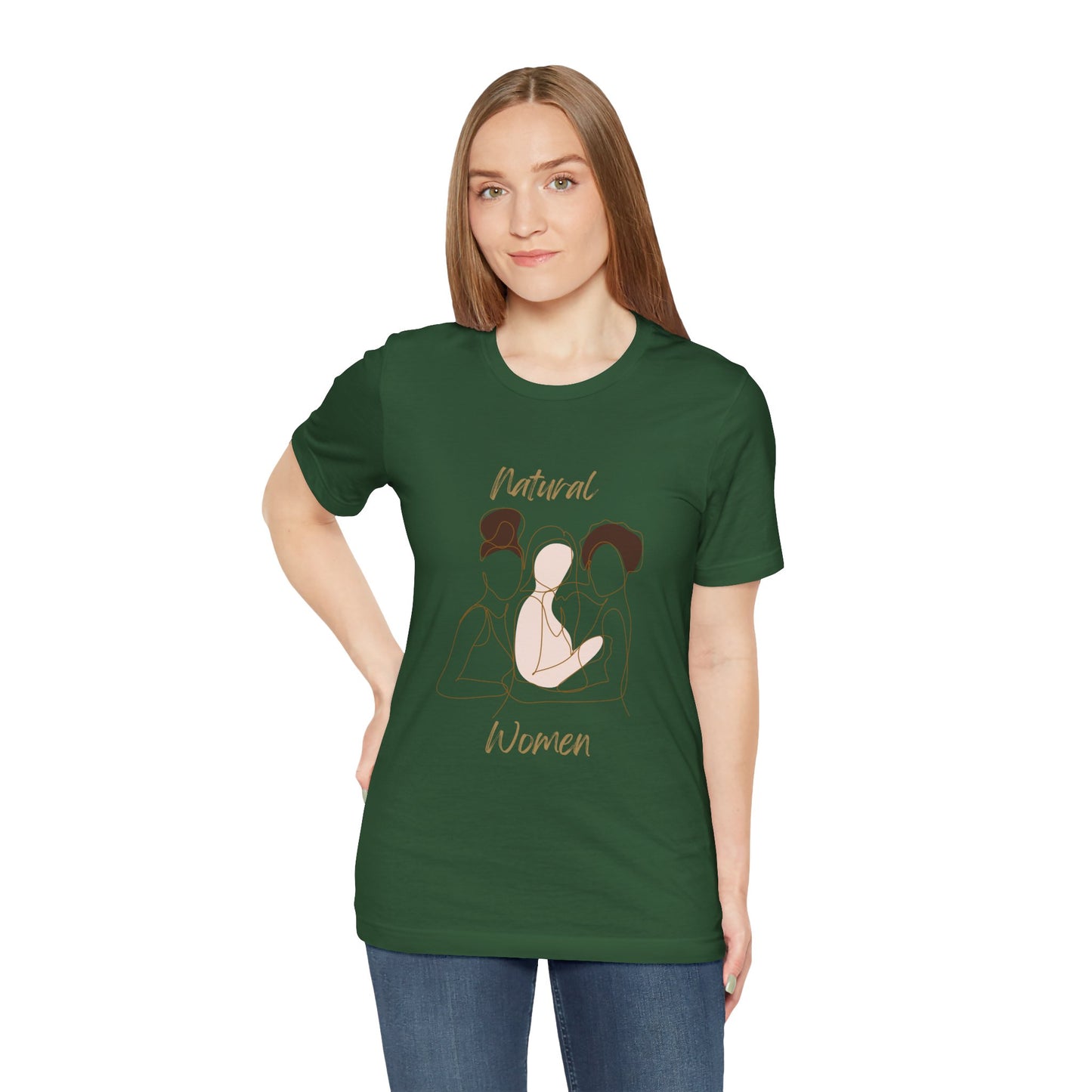 Natural Woman Friends Short Sleeve T-Shirt
