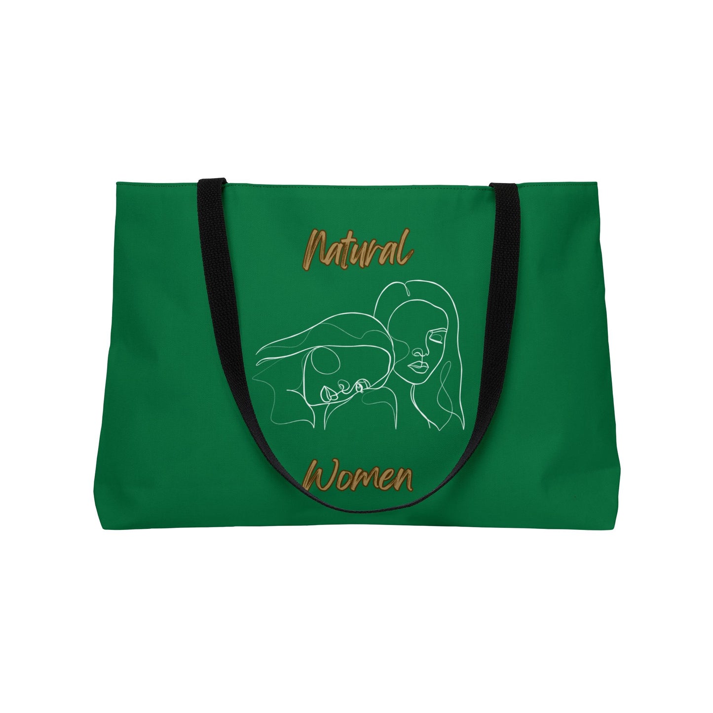 Natural Women Sisters (WL) Weekender Tote Bag DARK GREEN