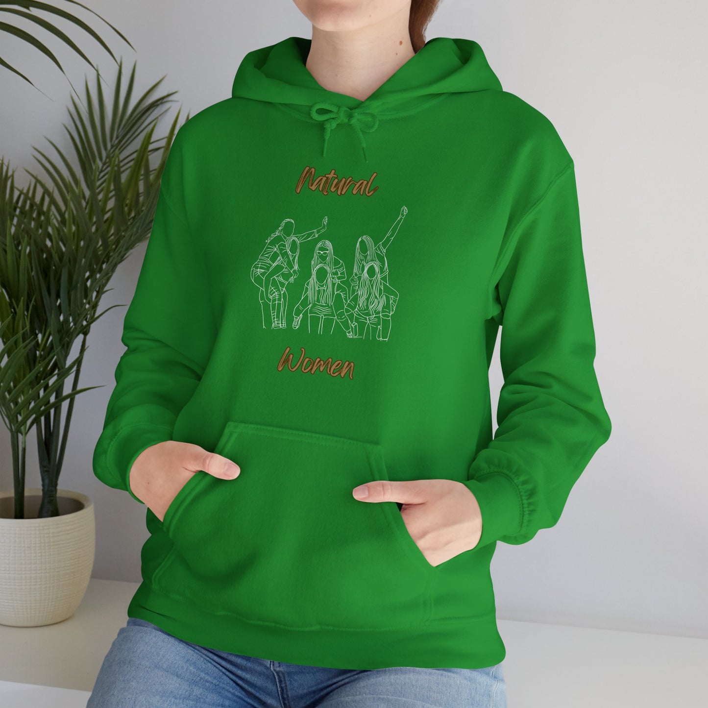 Natural Women Piggy Back (WL) Hoodie