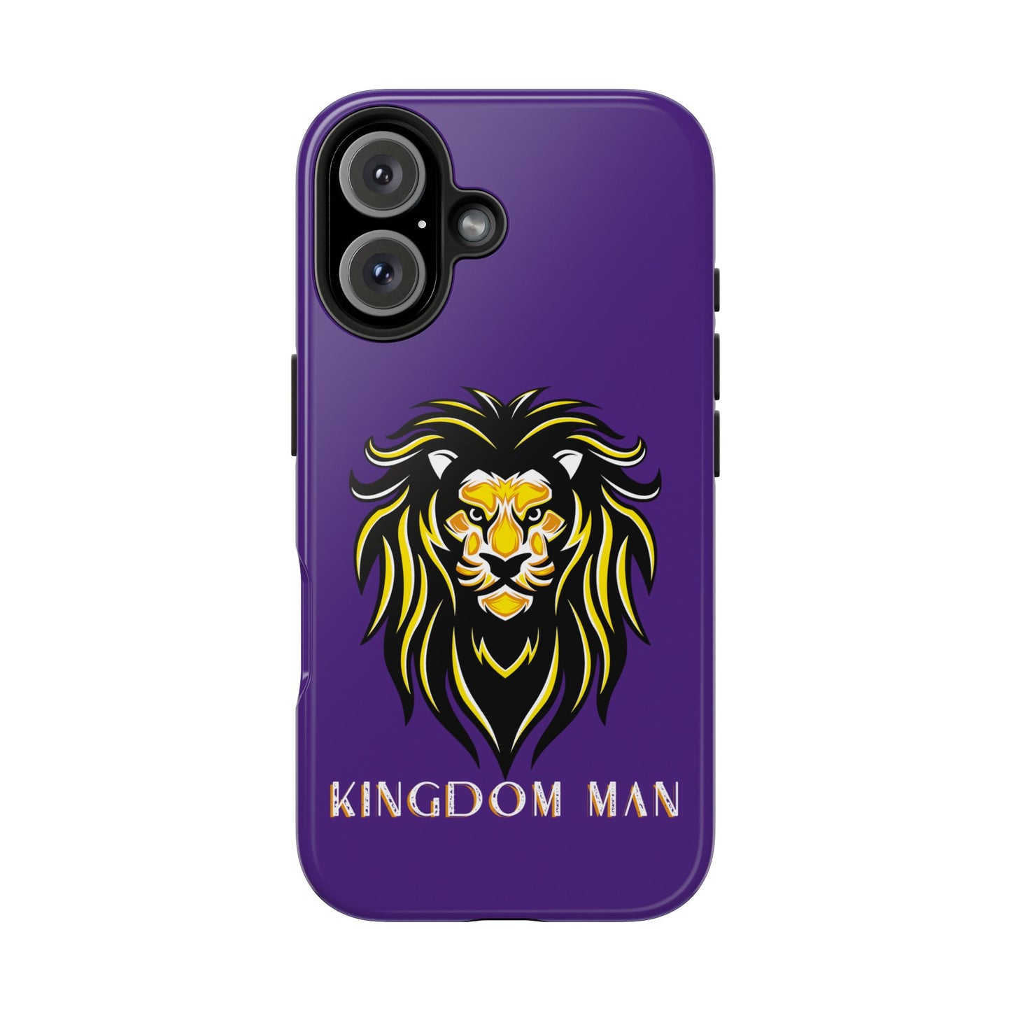 Kingdom Man (White-Gold Label) Tough Phone Case PURPLE