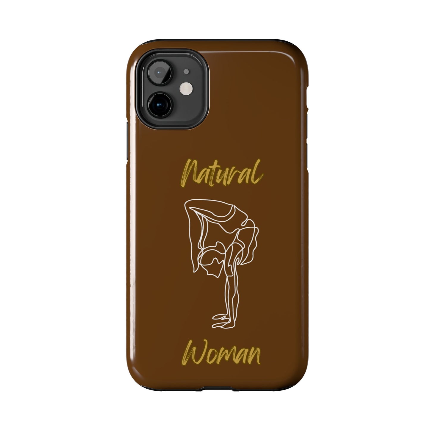 Natural Woman Flexible (WL)Tough Phone Cases BROWN