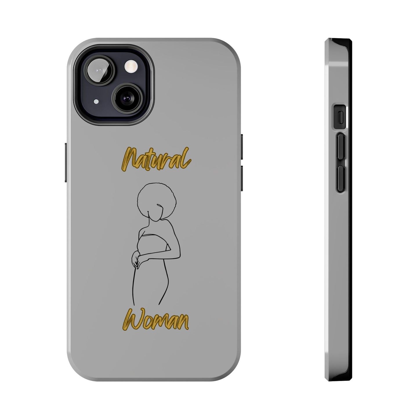 Natural Woman Sho Nuff (BL)Tough Phone Cases LIGHT GREY