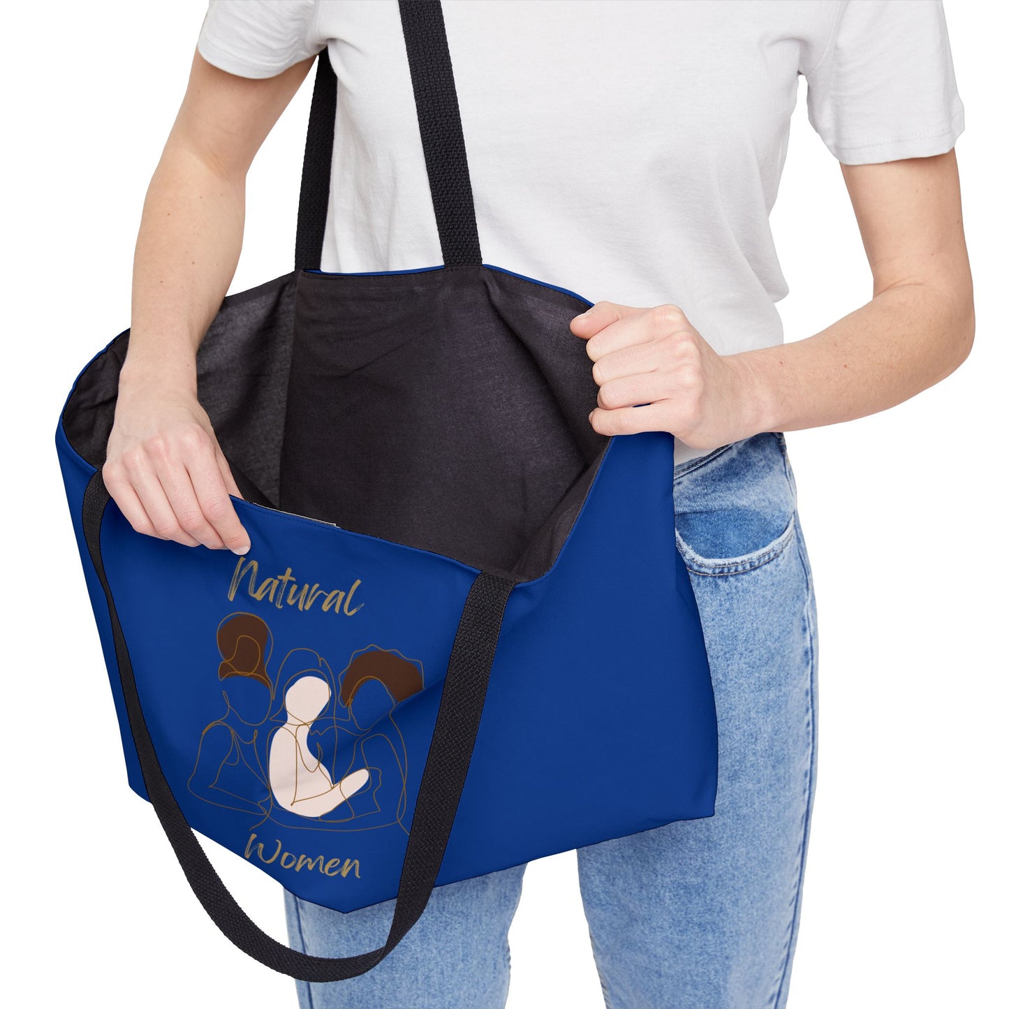 Natural Women Friends (BL) Weekender Tote Bag DARK BLUE