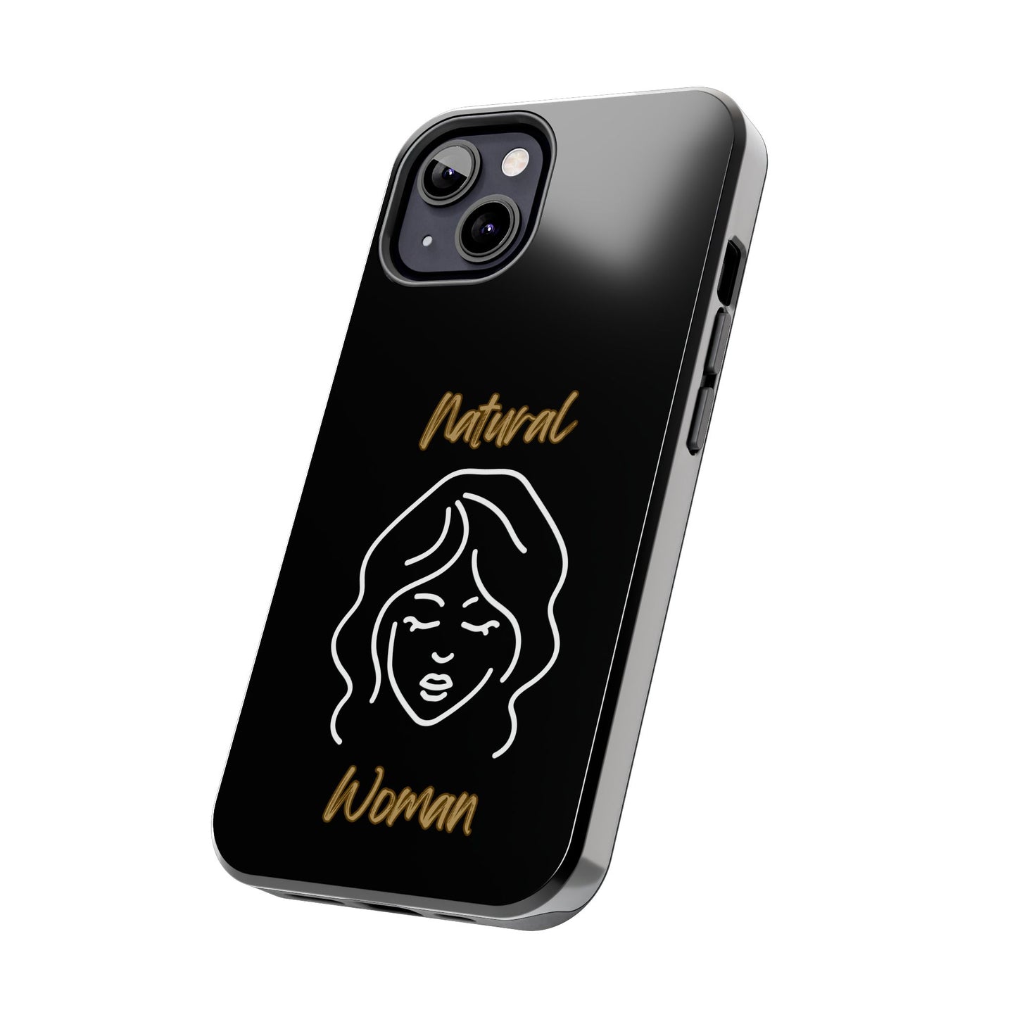 Natural Woman Modest (WL)Tough Phone Cases BLACK