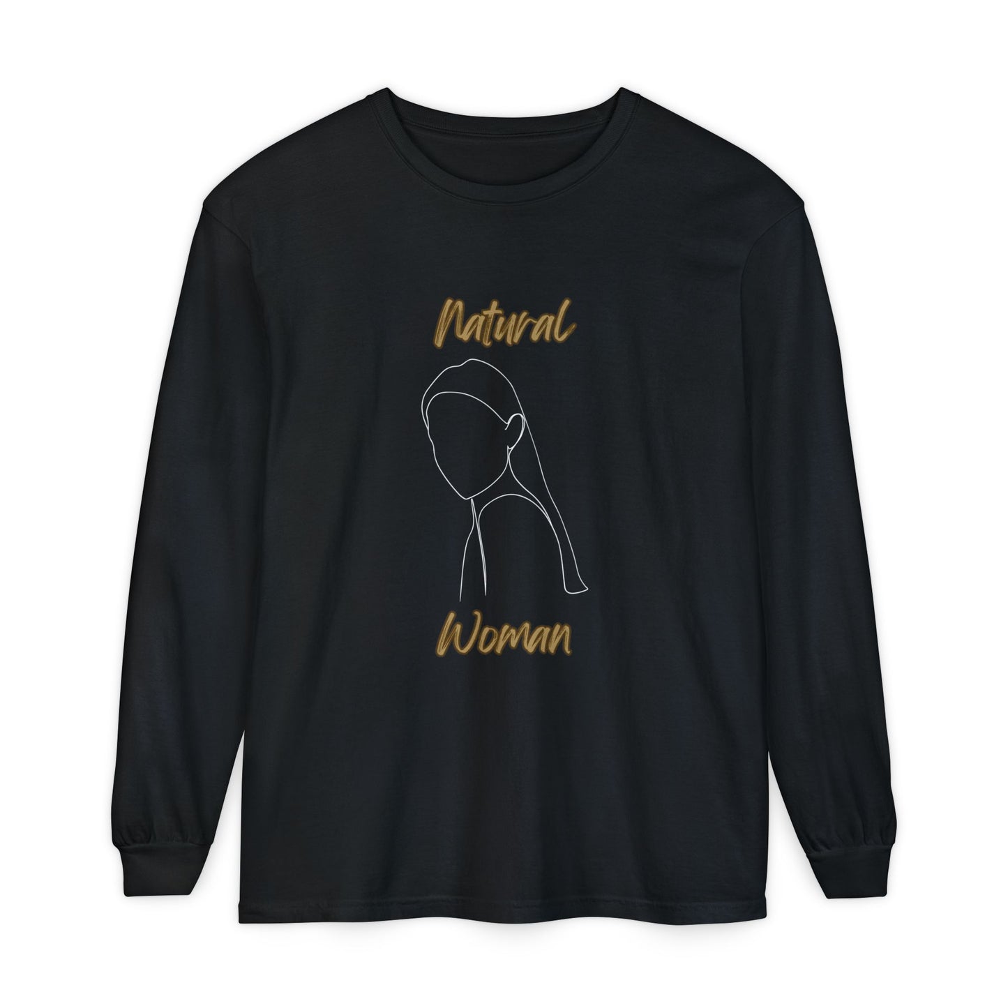 Natural Woman Tilted Look (WL) Long Sleeve T-Shirt