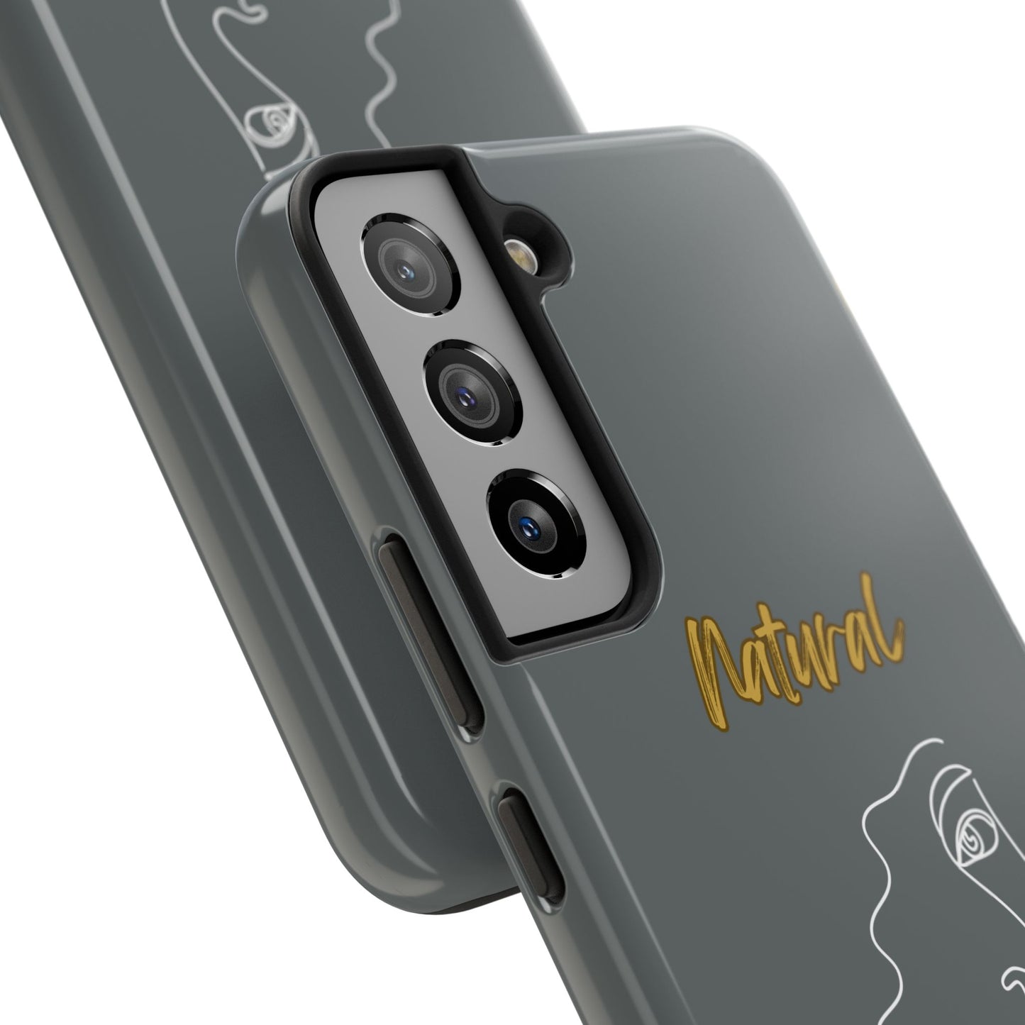 Natural Woman Peekaboo (WL)Tough Phone Cases DARK GREY