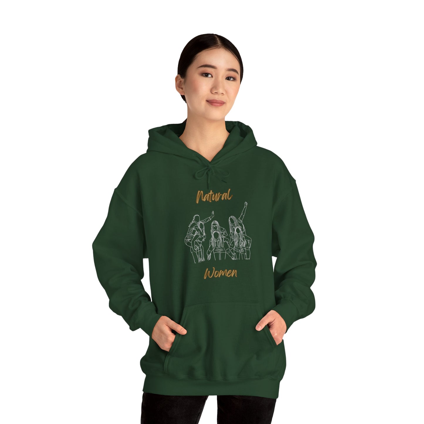 Natural Women Piggy Back (WL) Hoodie
