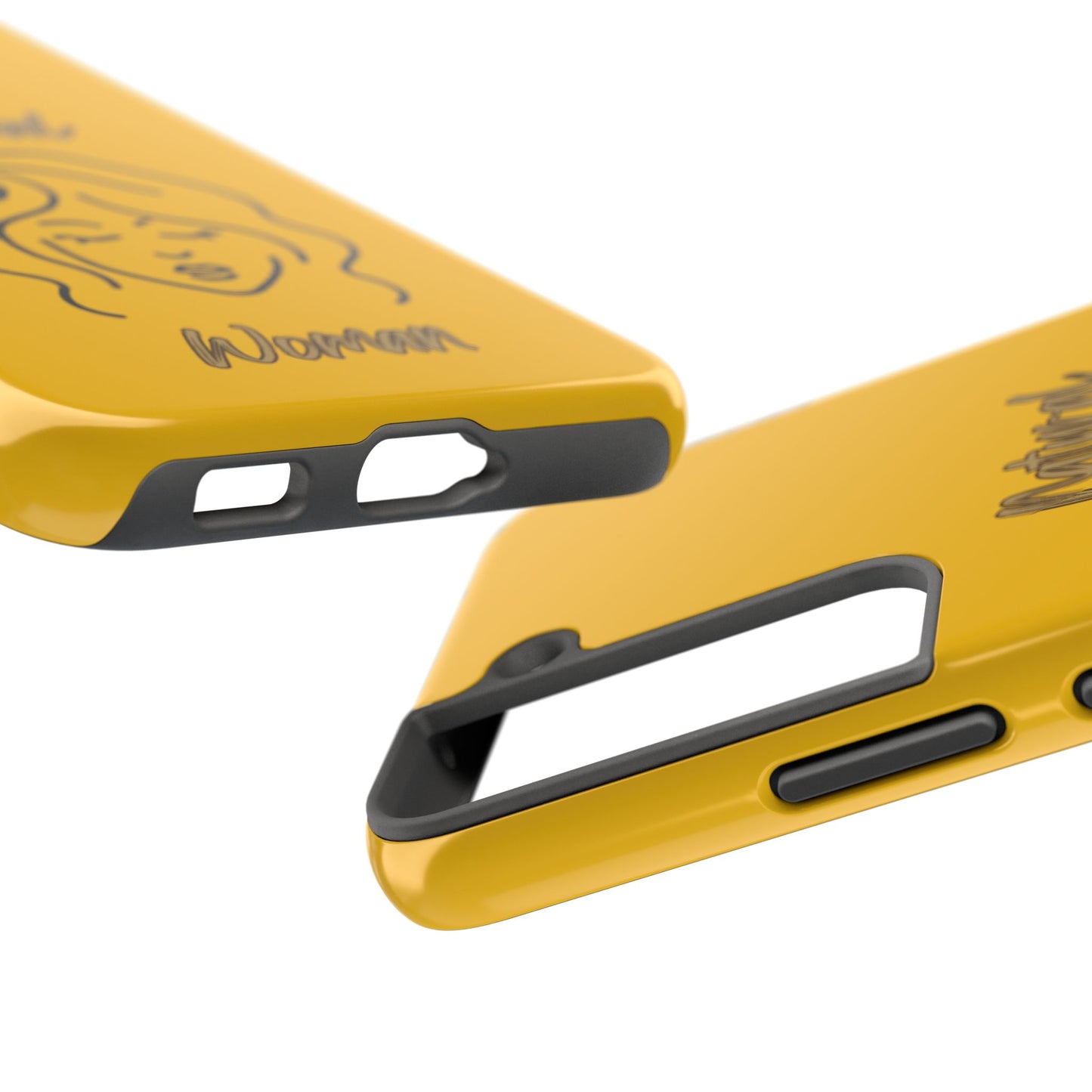 Natural Woman Modest (BL)Tough Phone Cases YELLOW