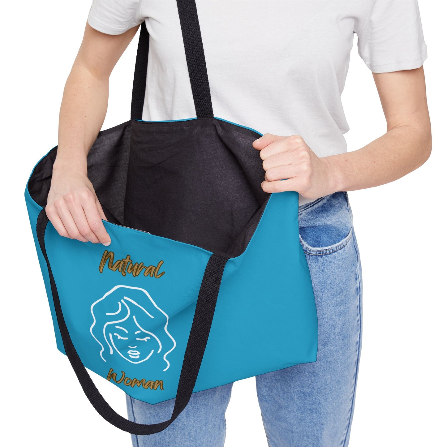 Natural Woman Modest (WL) Weekender Tote Bag TURQUOISE