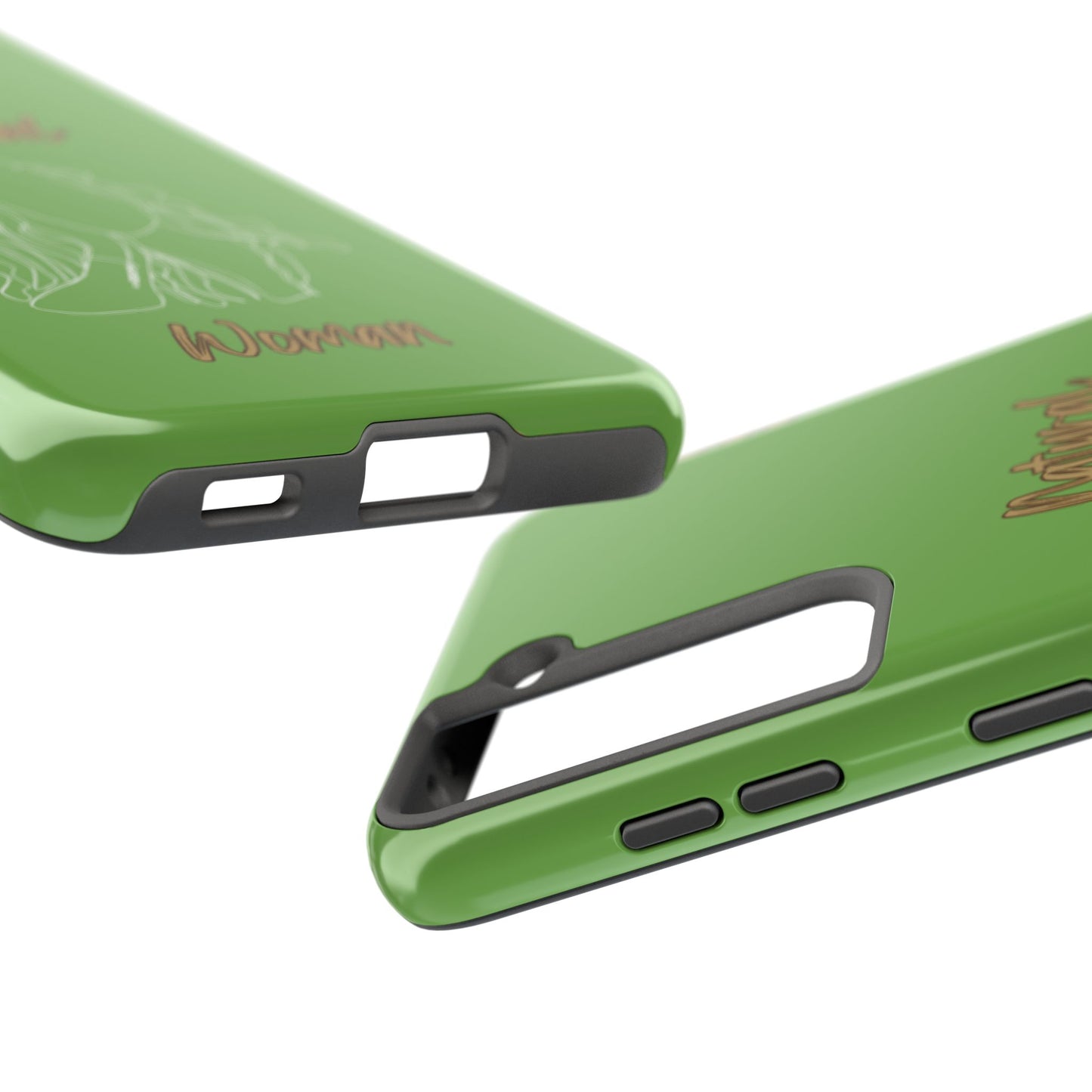 Natural Woman Relaxed (WL) Tough Phone Cases GREEN