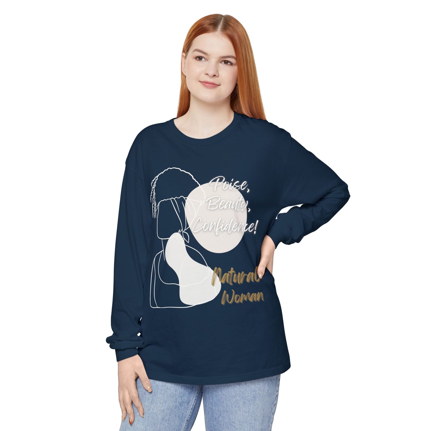 Natural Woman Puff (WL) Long Sleeve T-Shirt