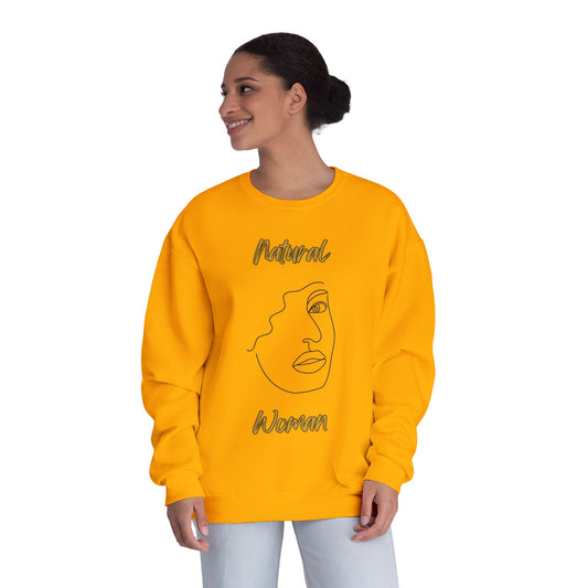 Natural Woman Peekaboo (BL) Crewneck Sweatshirt