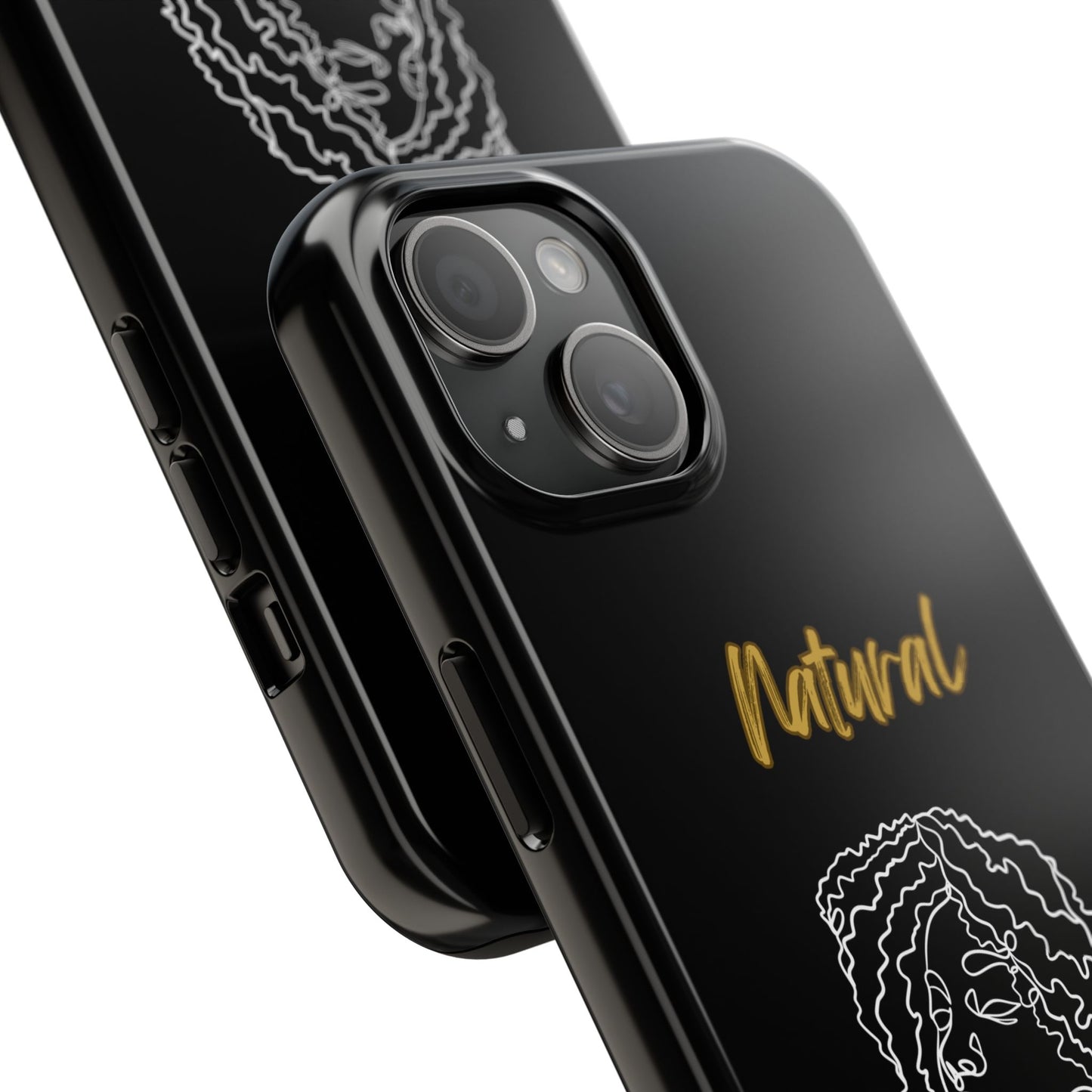 Natural Woman Naturally Me (WL)Tough Phone Cases BLACK