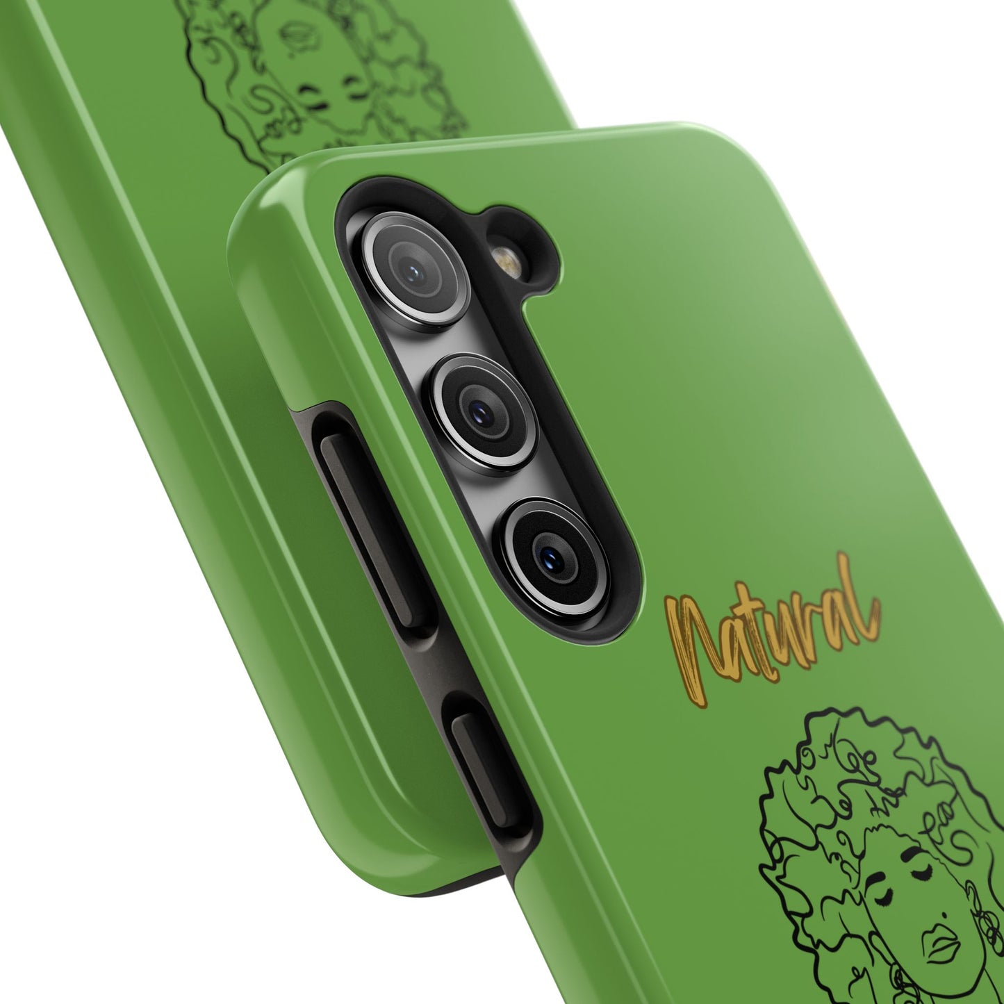 Natural Woman All About Me (BL)Tough Phone Cases GREEN