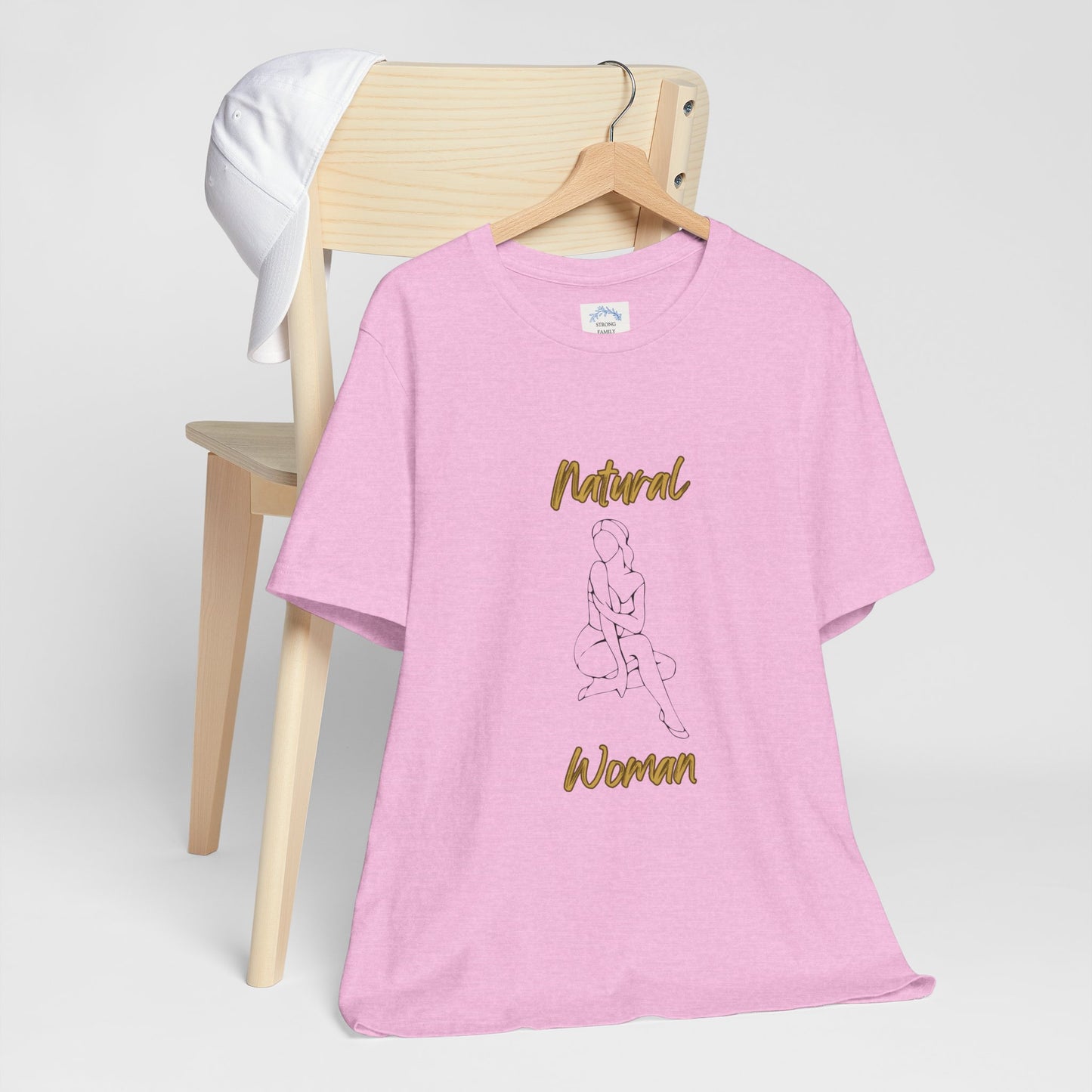 Natural Woman Shoulder Action (BL) Short Sleeve T-Shirt