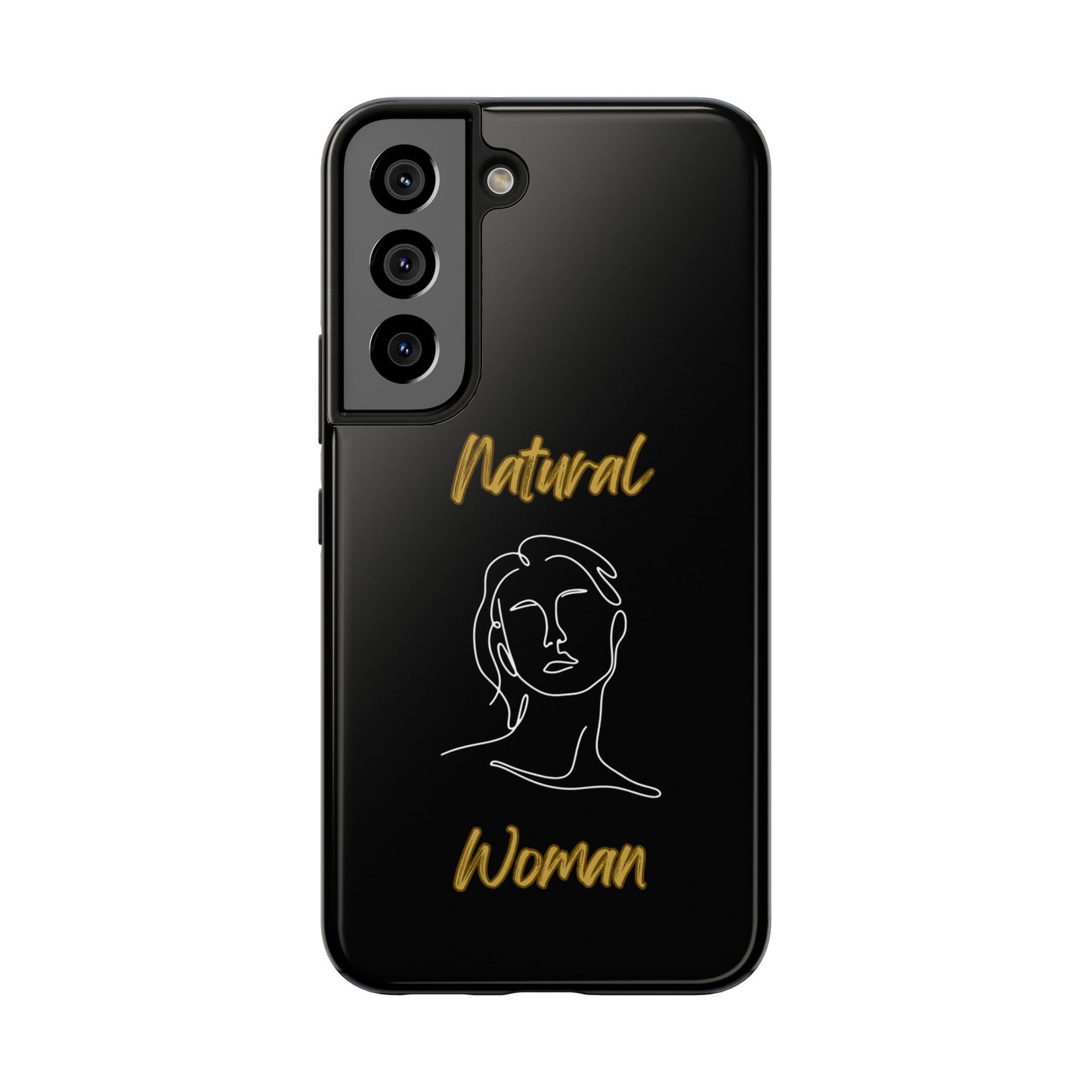 Natural Woman Hello (WL)Tough Phone Cases BLACK