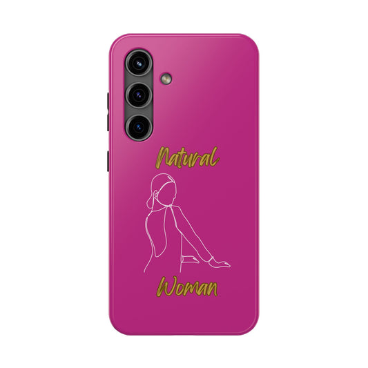 Natural Woman Hands Free (WL)Tough Phone Cases PINK