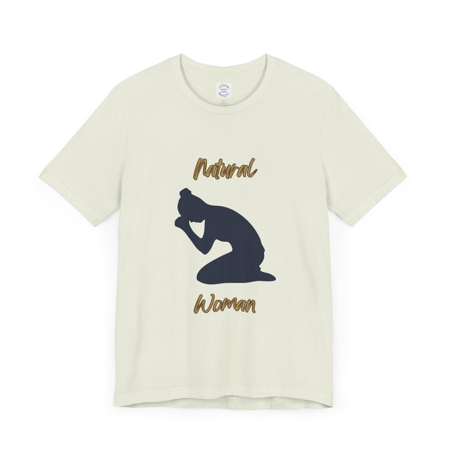 Natural Woman Pray (BL) Short Sleeve T-Shirt