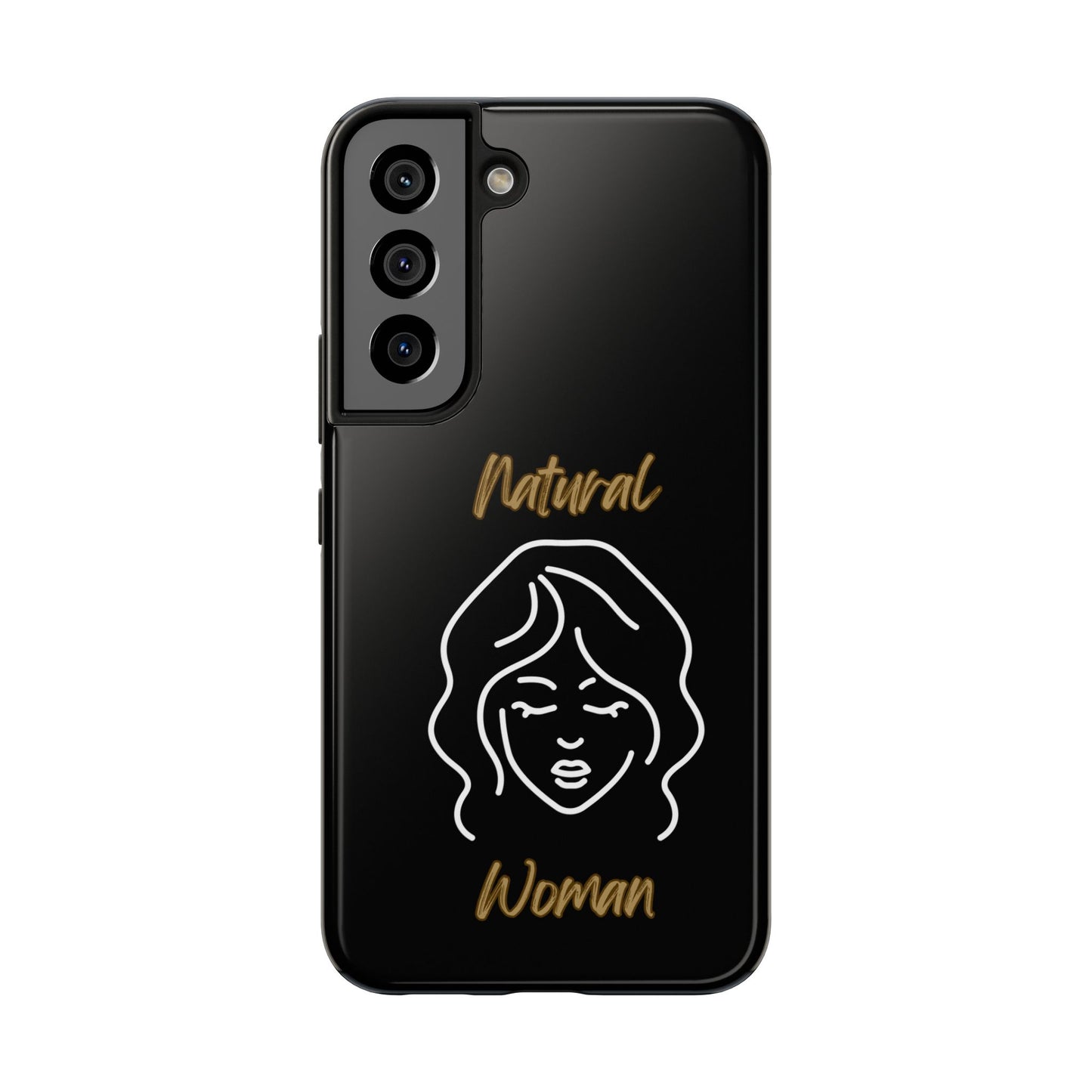 Natural Woman Modest (WL)Tough Phone Cases BLACK