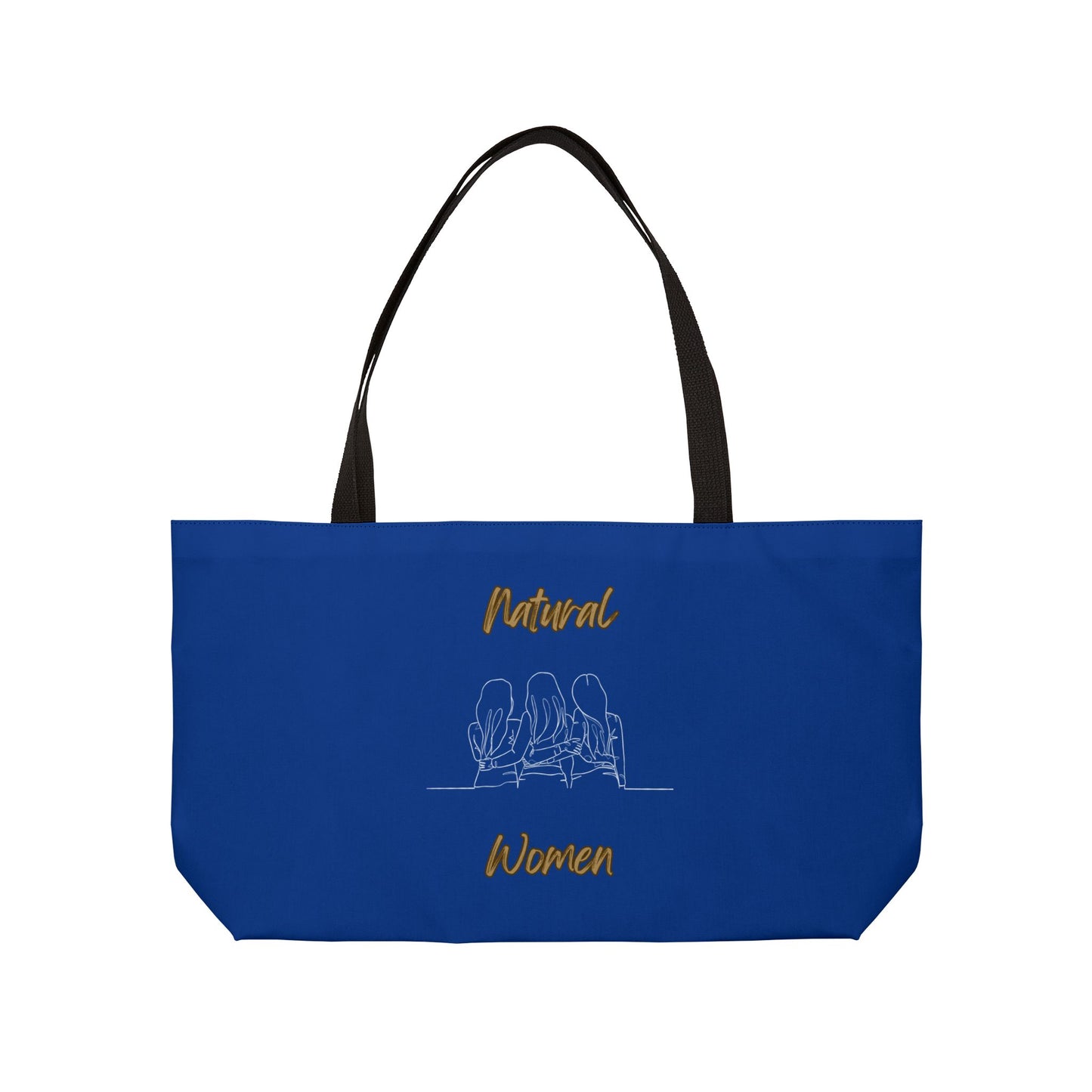 Natural Woman Loving Friends (WL) Weekender Tote Bag DARK BLUE