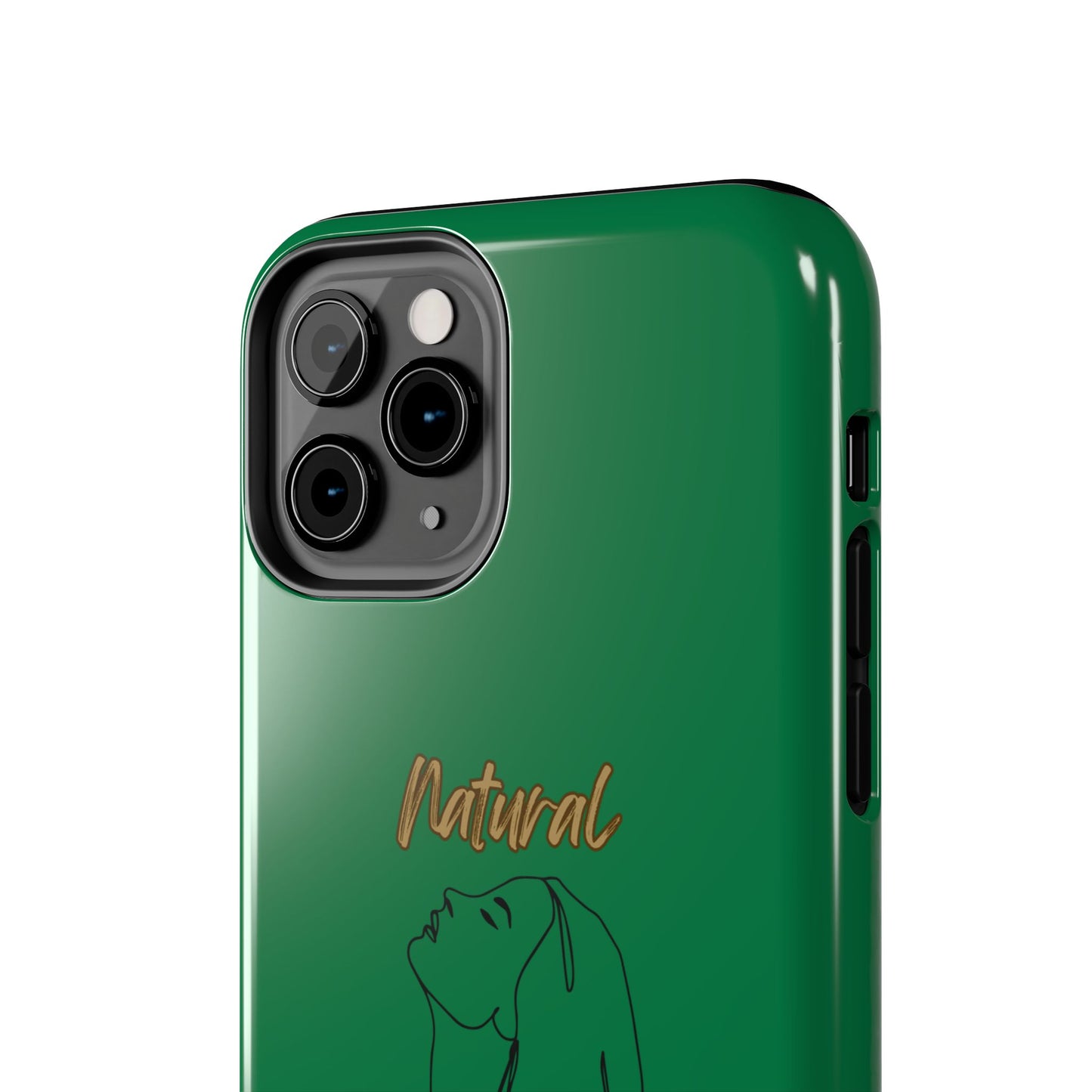 Natural Woman Appreciation (BL) Tough Phone Cases DARK GREEN