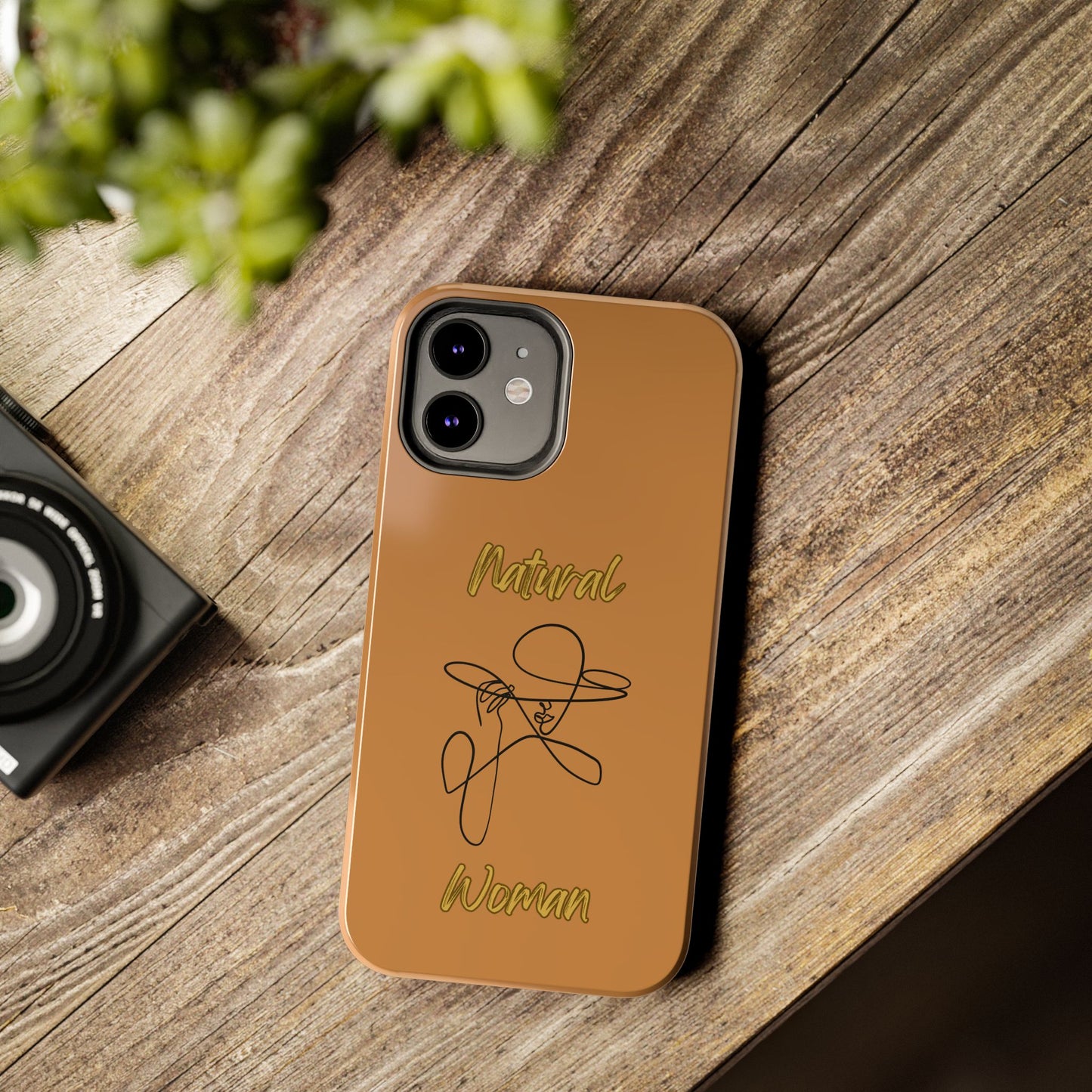 Natural Woman An Original (BL)Tough Phone Cases LIGHT BROWN