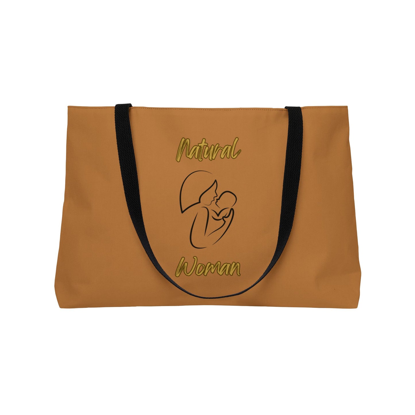 Natural Woman Long Awaited (BL) Weekender Tote Bag LIGHT BROWN